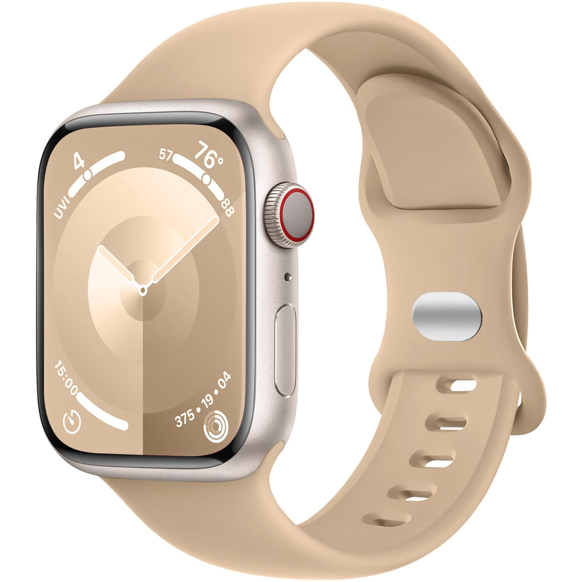 Daqin Sport Band Compatible With Apple Watch Band 44Mm 45Mm 46Mm 49Mm 38Mm 40Mm 41Mm, Soft Silicone Waterproof Strap For Iwatch
