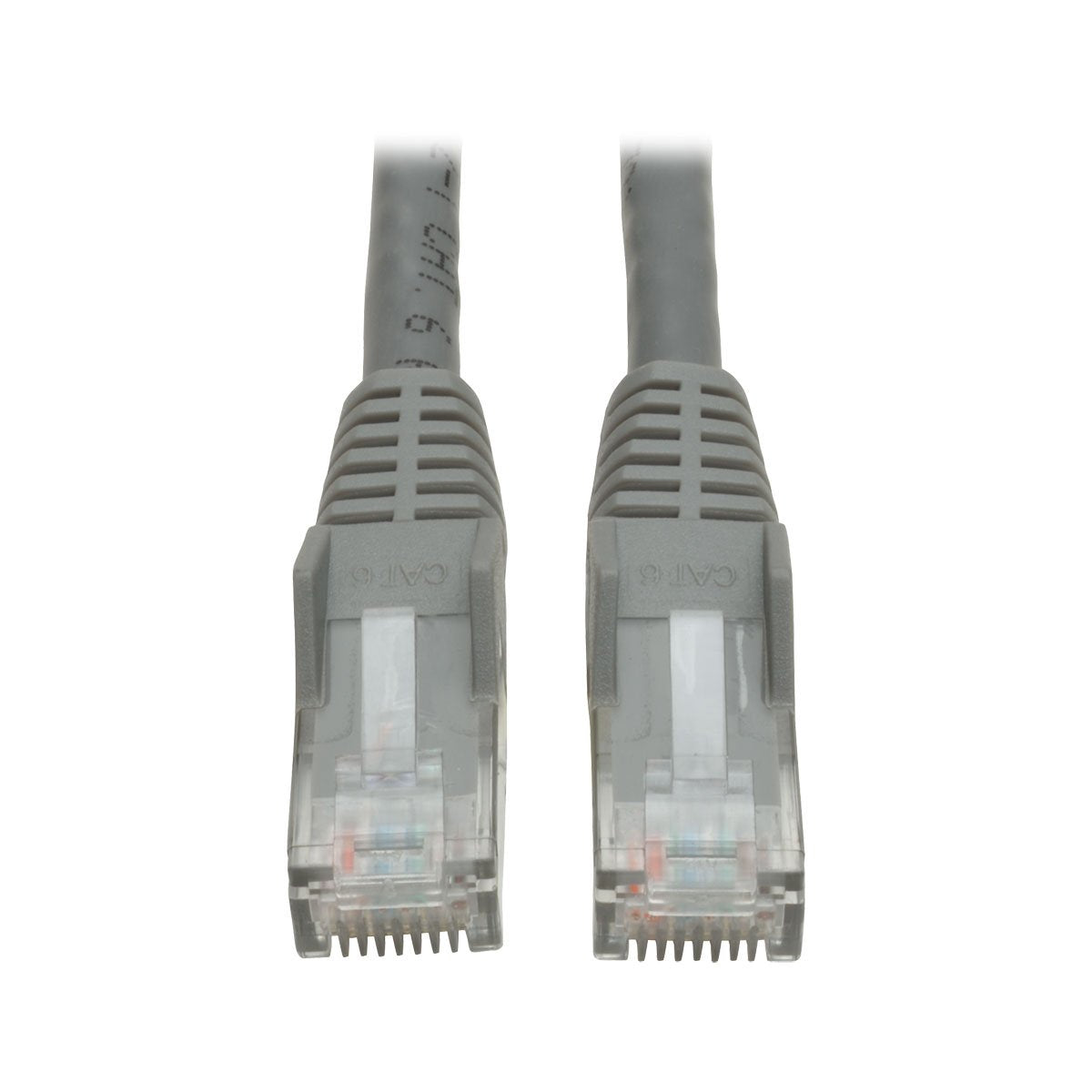 Tripp Lite Cat6 Gigabit Snagless Molded Patch Cable (Rj45 M/M)   Gray, 2 Ft.(N201 002 Gy)