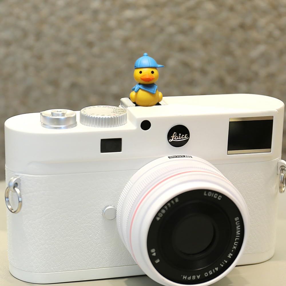 Slr Camera Hot Shoe Boot Cover Cap,Dustproof Hot Shoe Protector,Compatible With Sony Fuji Canon Nikon Pentax Leica (2Pcs Duck)