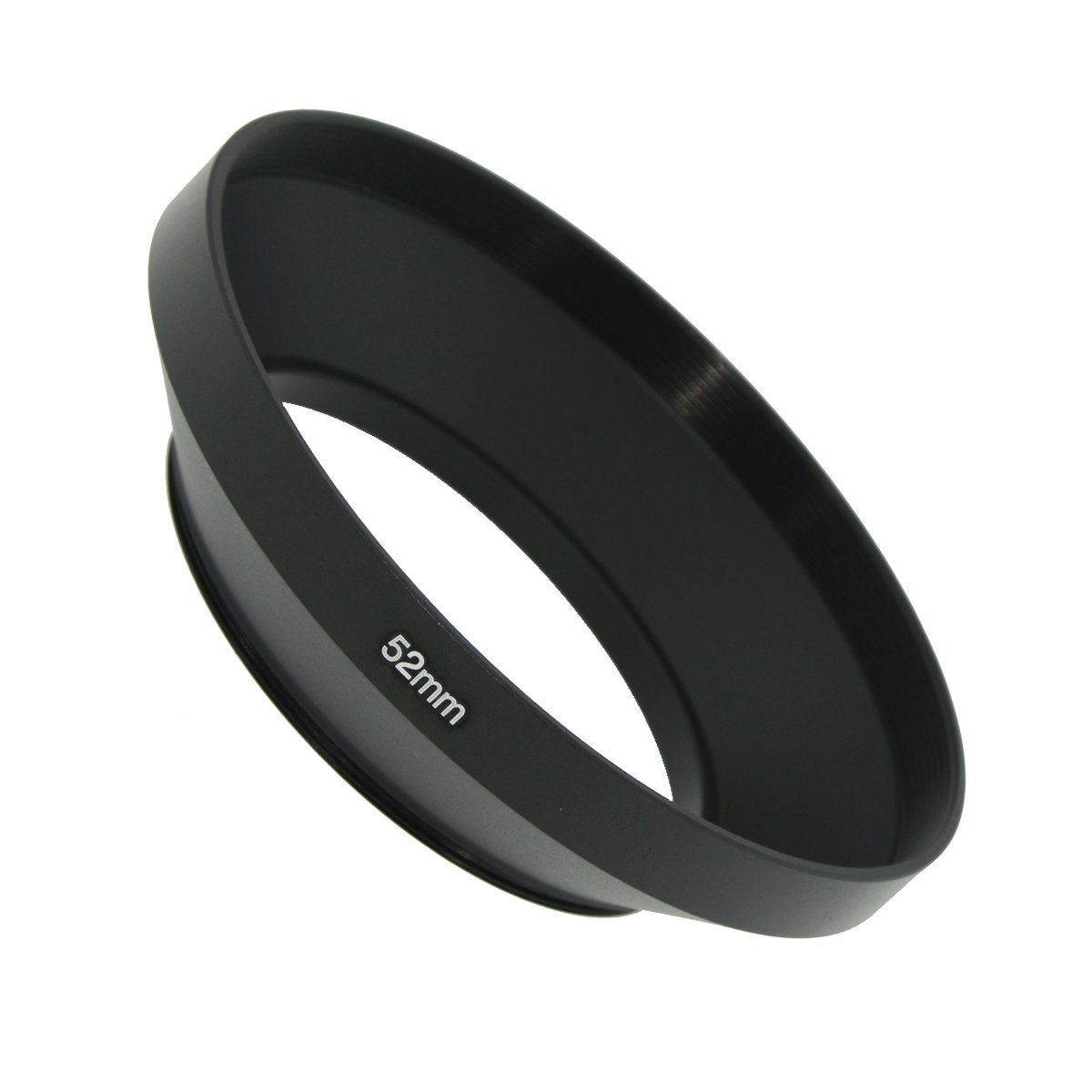 Sioti 52Mm Lens Hood, Matte Treatment Inside, Aluminum Material, Compatible With All Camera Lens S/C/N/F/O/P Etc.(52Mm)