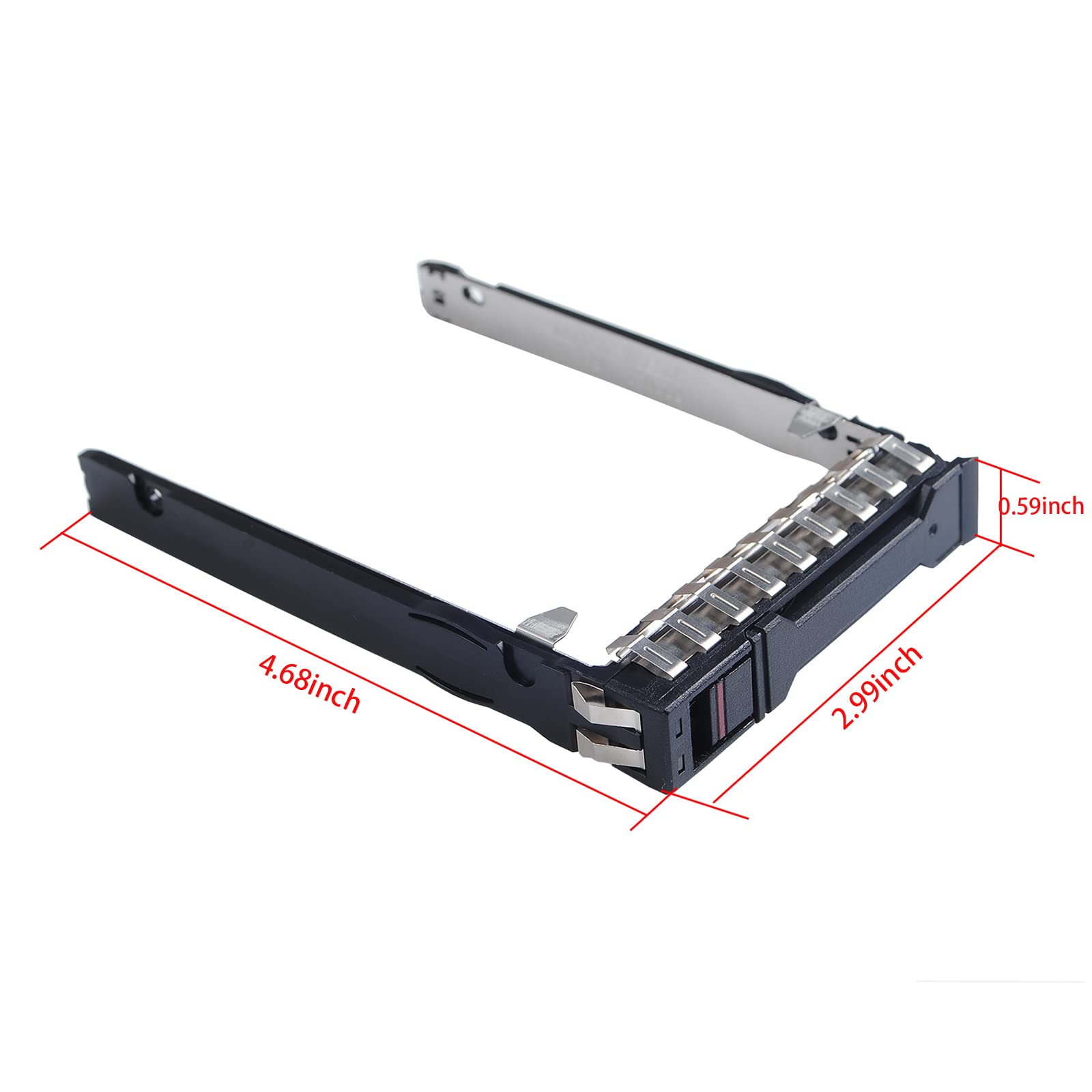 Ssd Mounting Bracket 2.5'' Hard Drive Caddy P22892 P22892 001 Compatible For Hp Proliant Dl325 Dl385 Gen10/G10 Plus V2 Server Ml
