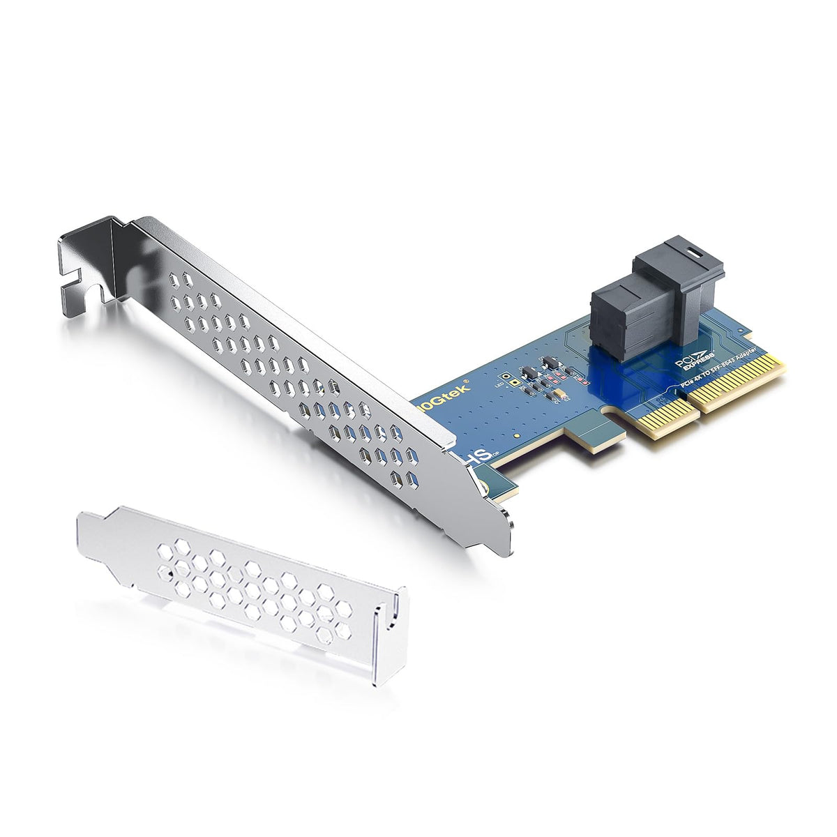 U.2 Nvme Ssd Adapter Card, Pcie 3.0 X4 To Sff 8643 (1 Port), Multi Os Support For Windows, Linux, Vmware, Ubuntu