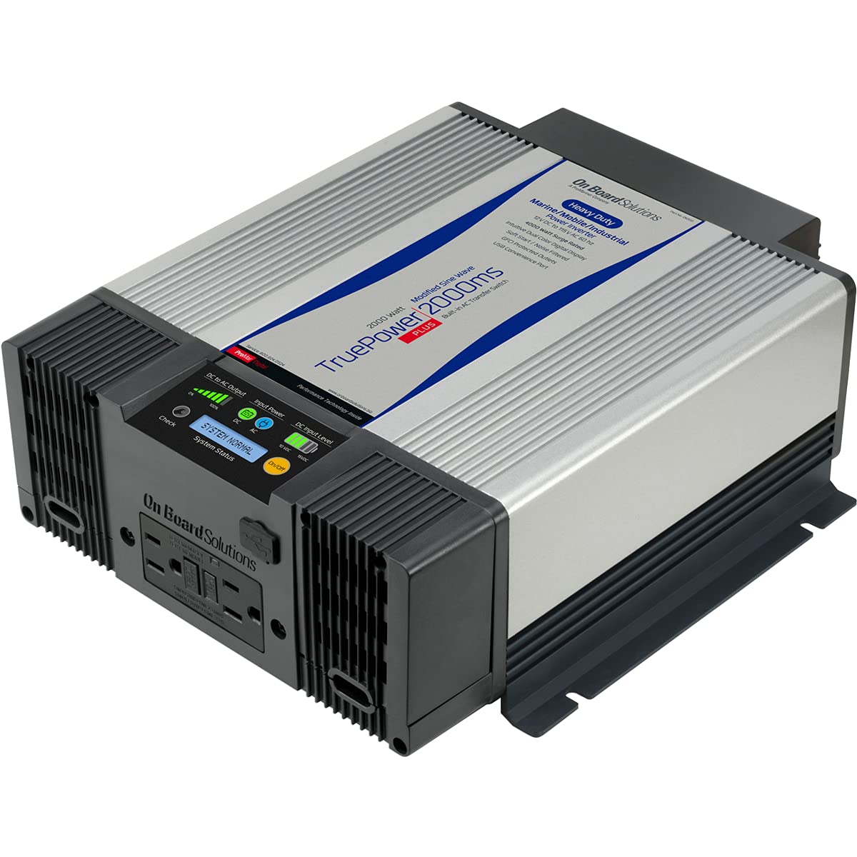 Promariner 06200 True Power Plus Modified Sine Wave Inverter 2000W, 12V,WBEEAB07BS355BC