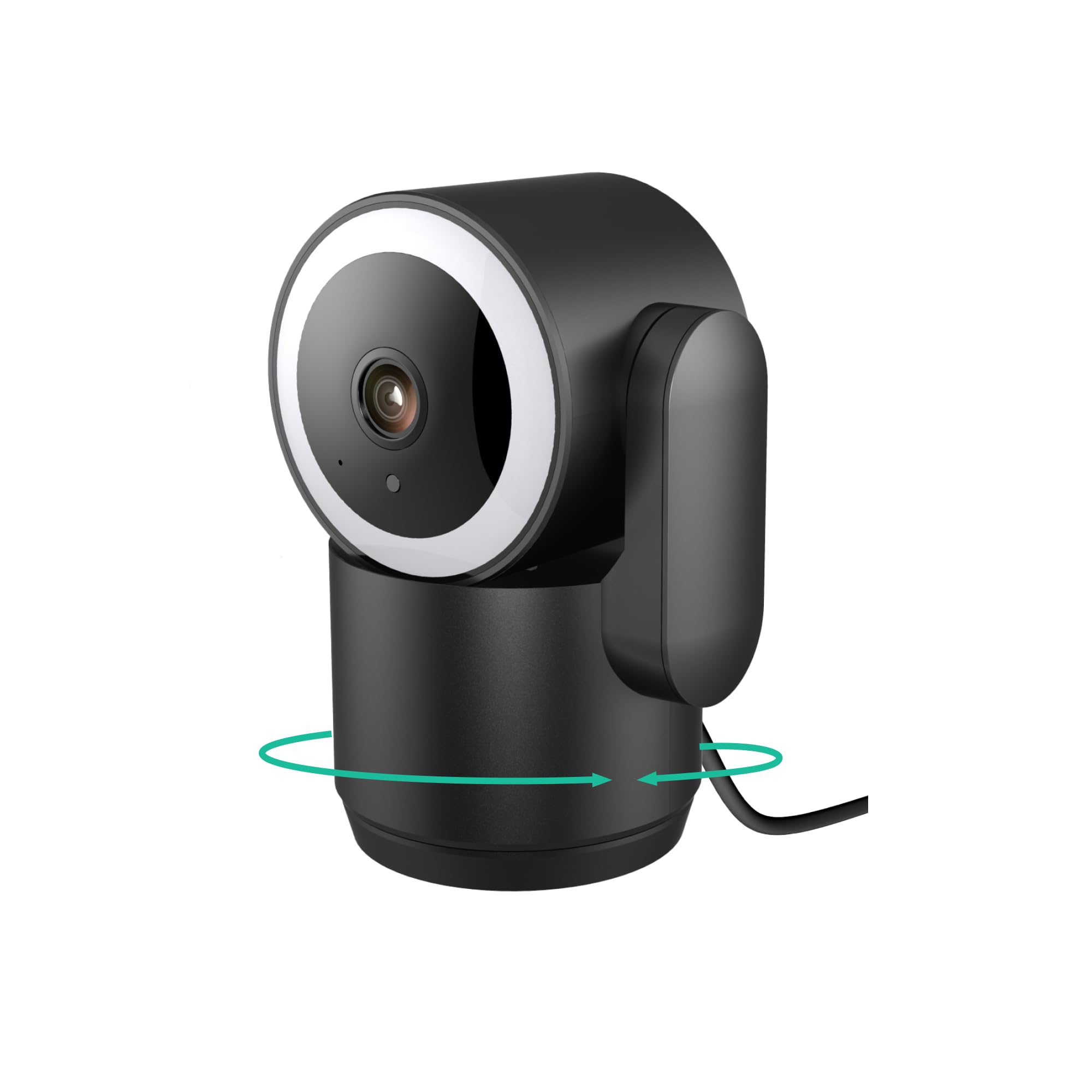 Luna 2K Indoor Cameras for Home Security, 2.4GHz & 5GHz WiFi, 360-Degree Pan-Tilt, Built-in Spotlight, Human Auto Tracking, Sire