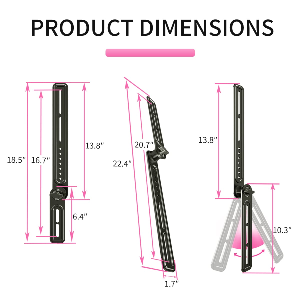 Universal Sound Bar Tv Mount Bracket For Mounting Above Or Under Tv, Fits Most 23 To 65 Inch Tvs, Up To 22 Lbs By Xinlei Sbr301