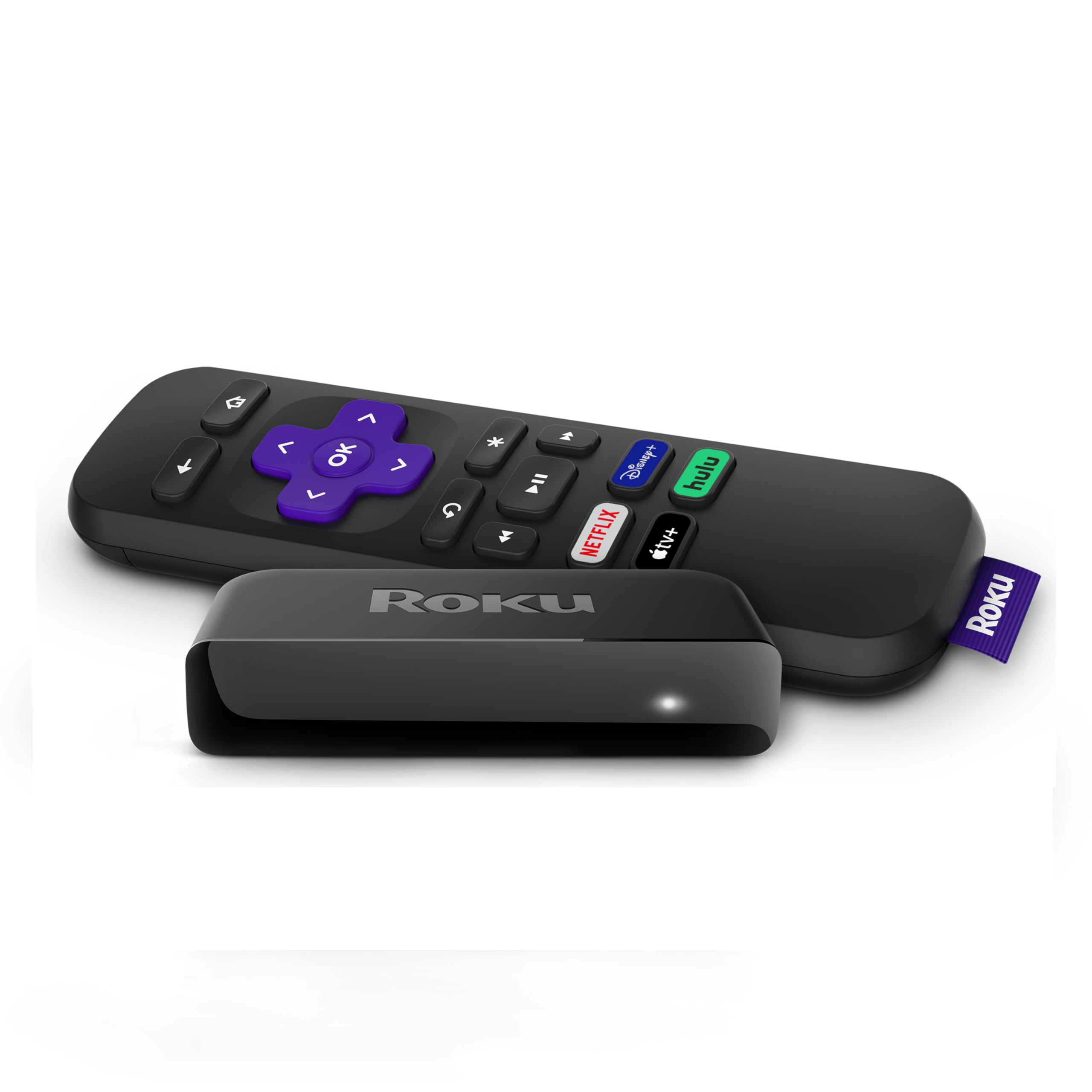 Roku Premiere | Hd/4K/Hdr Streaming Media Player, Simple Remote And Premium Hdmi Cable, Black