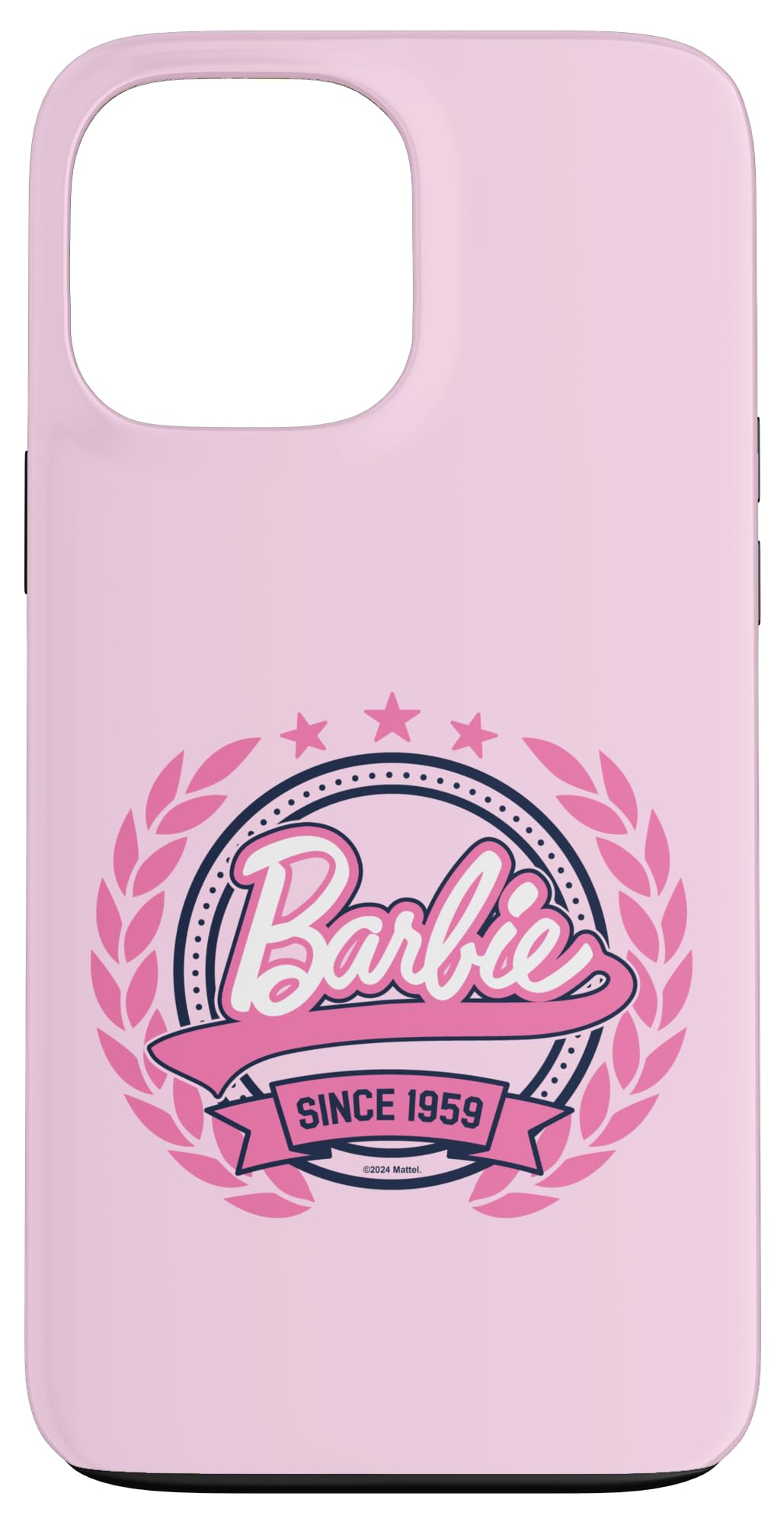 Iphone 13 Pro Max Barbie   Varsity Collegiate Seal Since 1959 Logo Case