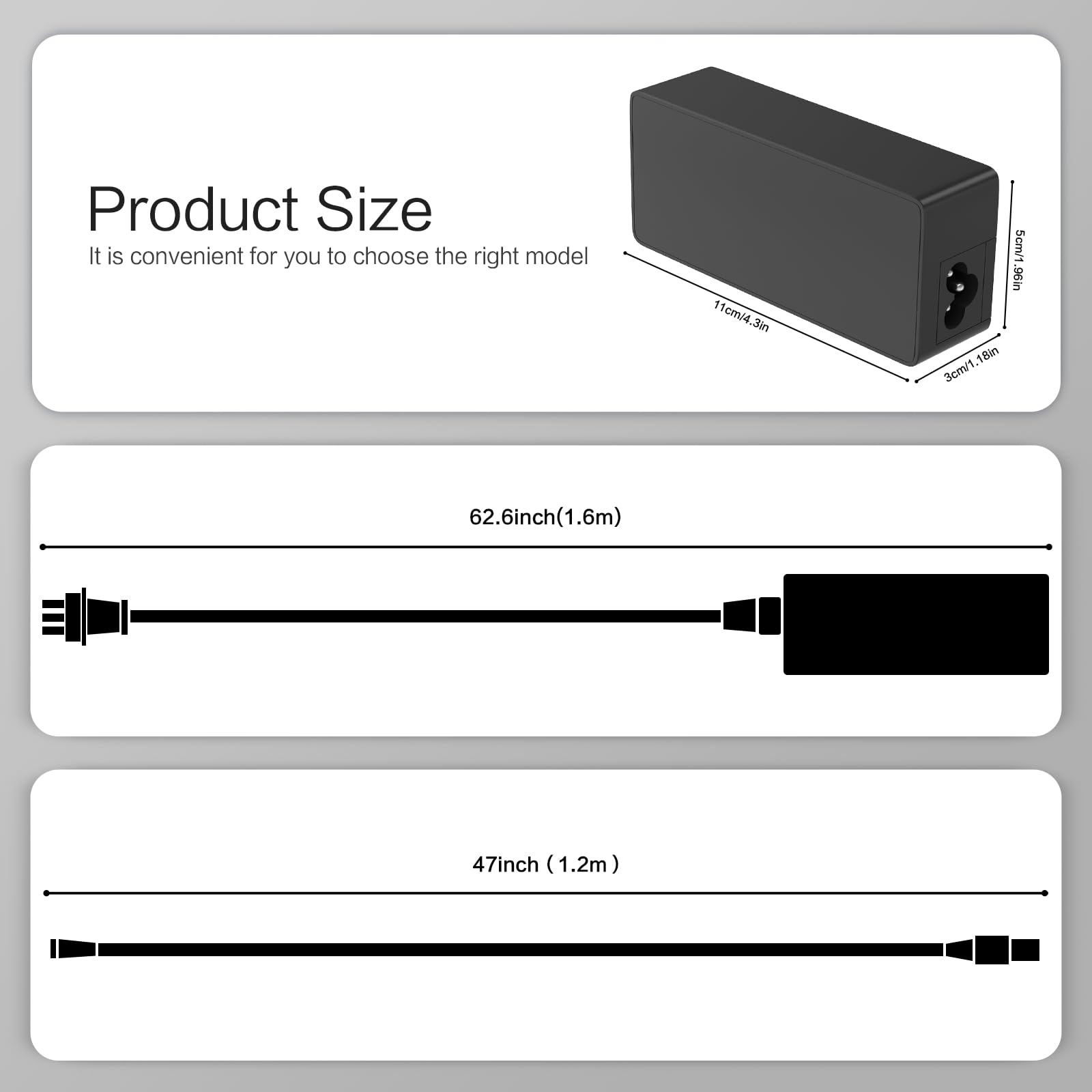 Universal Chromebook Charger, 65W 45W Usb C Laptop Charger For Hp Chromebook Charger, Replacement For Dell, Google Chromebook Ch