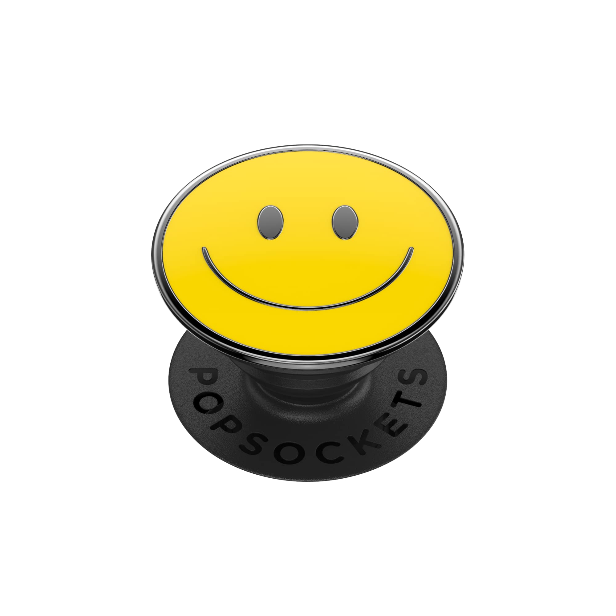 Popsockets Phone Grip With Expanding Kickstand, Enamel Graphic   Be Happy
