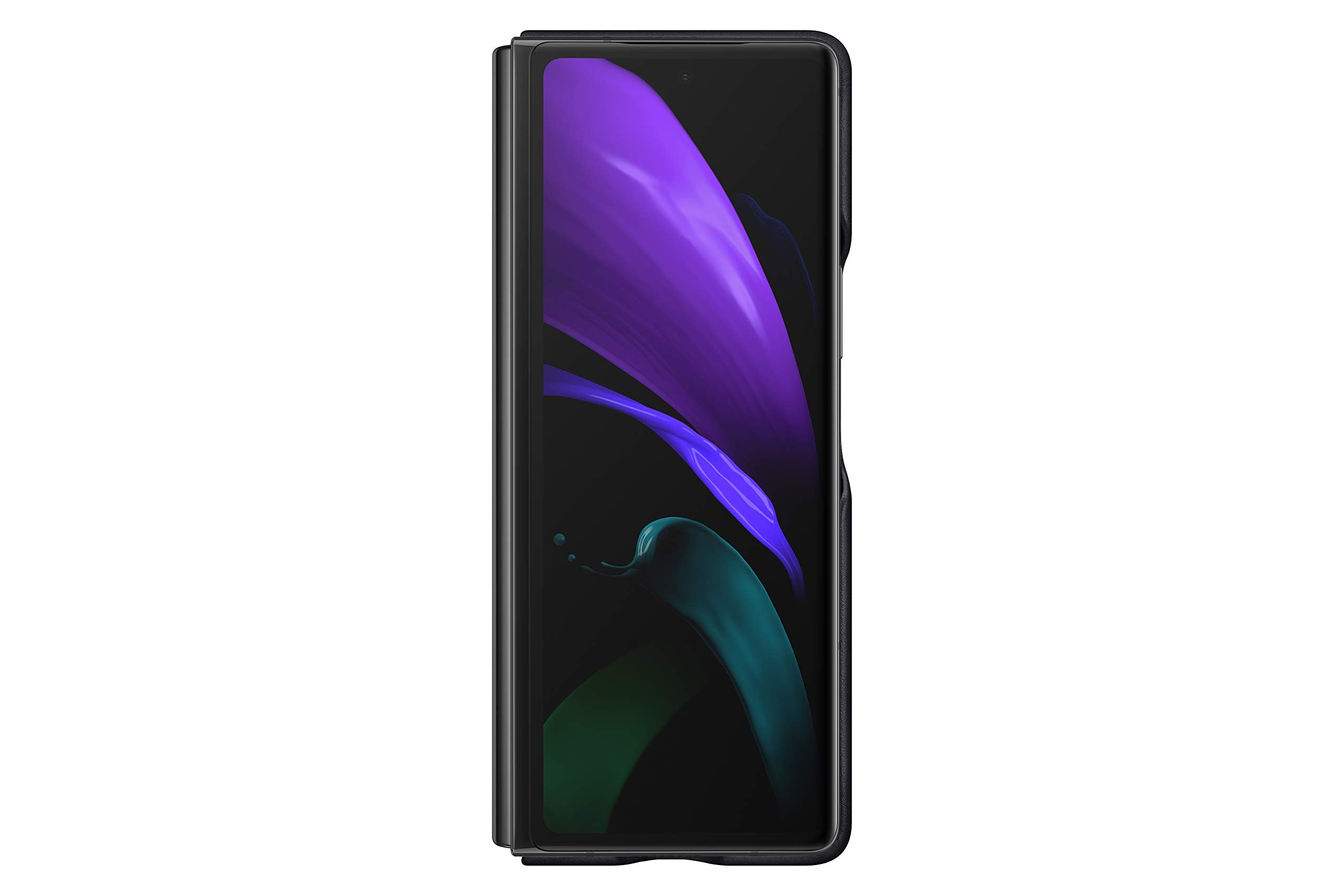 Samsung Galaxy Z Fold 2 5G Leather Case , Black (Us Version)