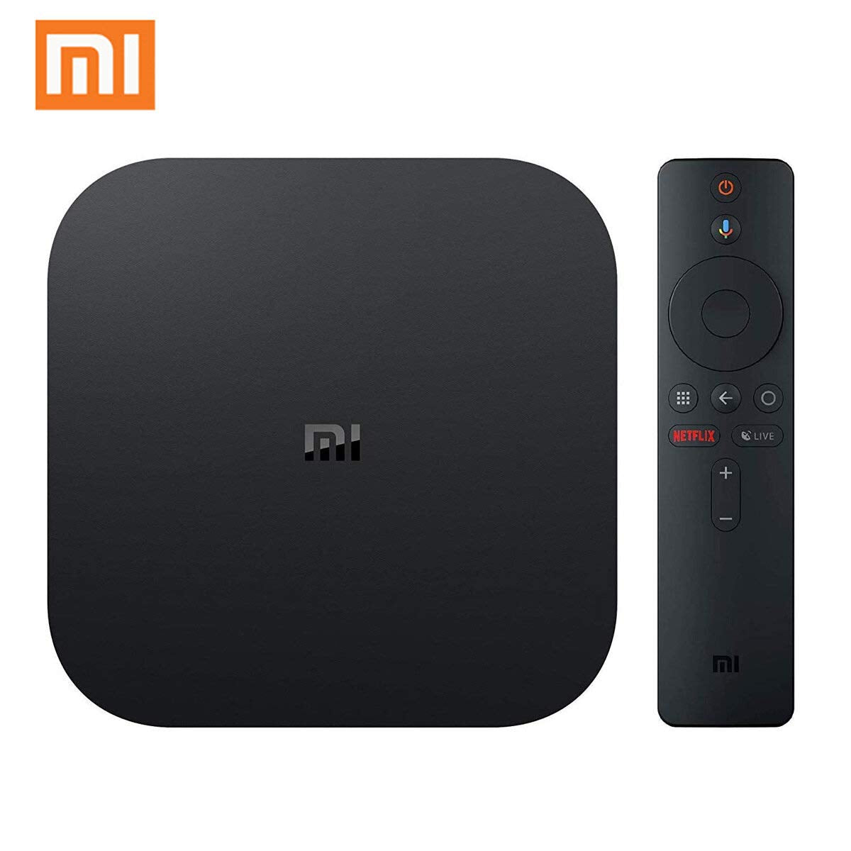 Xiaomi Mi Box S Android Tv With Google Assistant Remote Streaming Media Player   Chromecast Built In   4K Hdr   Wi Fi   8 Gb   Black