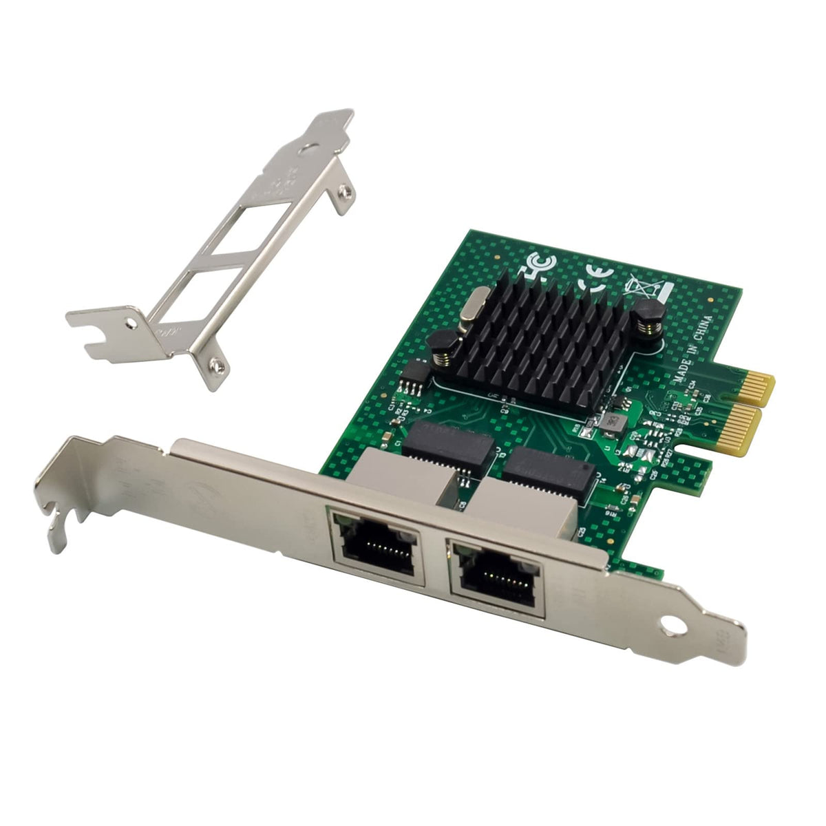 Dual Port Pcie Gigabit Ethernet Server Adapter With Netxtreme Bcm5720 2P Chipset Pci Express 1000M Network Lan Card For Windows Sever Linux Ubuntu Vmware