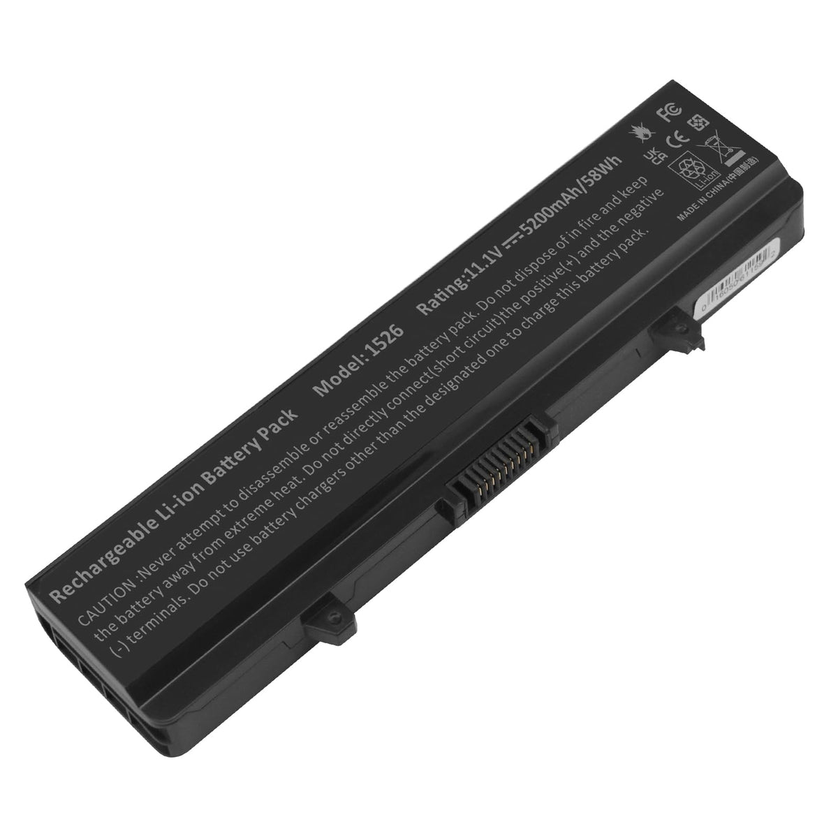 Tree.Nb New Battery 58Wh For Dell Inspiron 1525 1526 1545 Pp29L Pp41L Pn Gw240 Rn873 Gp952 M911G X284G K450N Ru586 G555N 0F965N