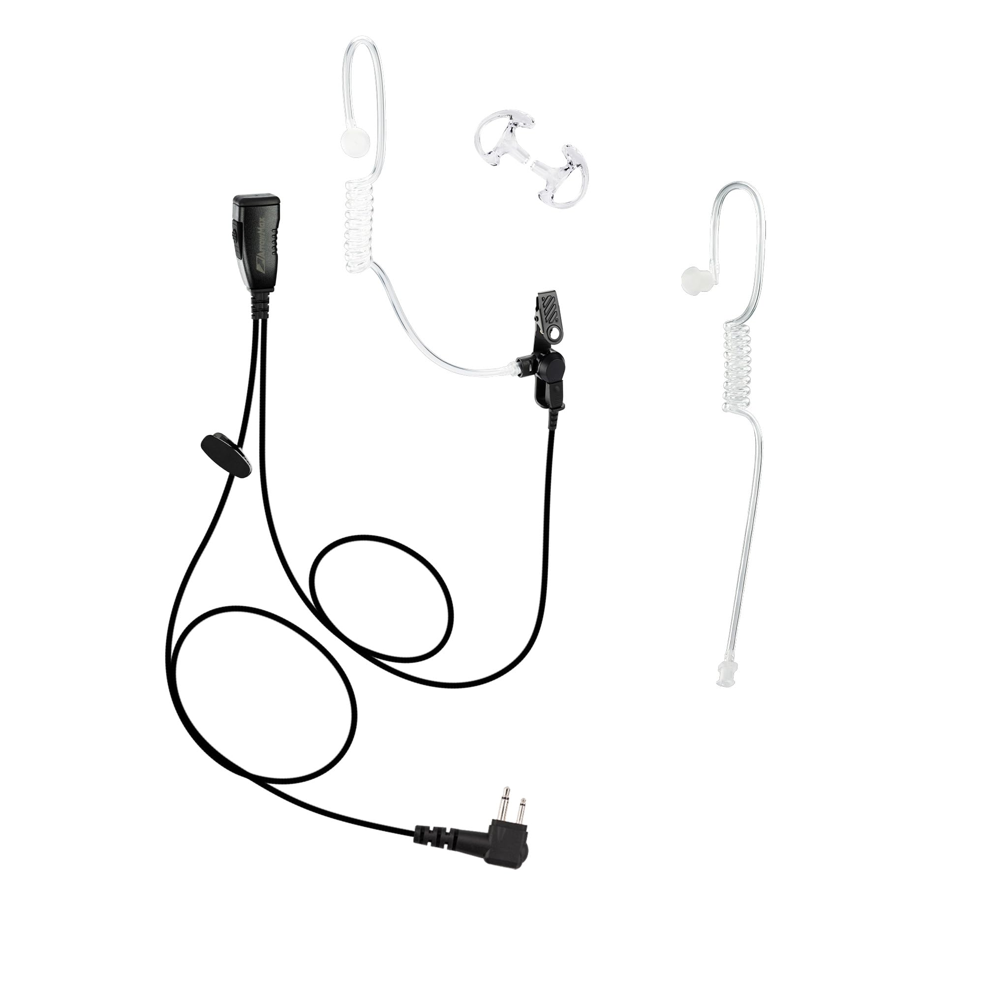 Arrowmax Ask7500C M1 1 Wire Ptt Earphone Compatible With Motorola Cp200D Cp100D R2 Dep450 Bpr40D Cp200 Cp185 Bpr40 Yaesu Ft 65 Ft 25 Ft 4X/V Xir P3688