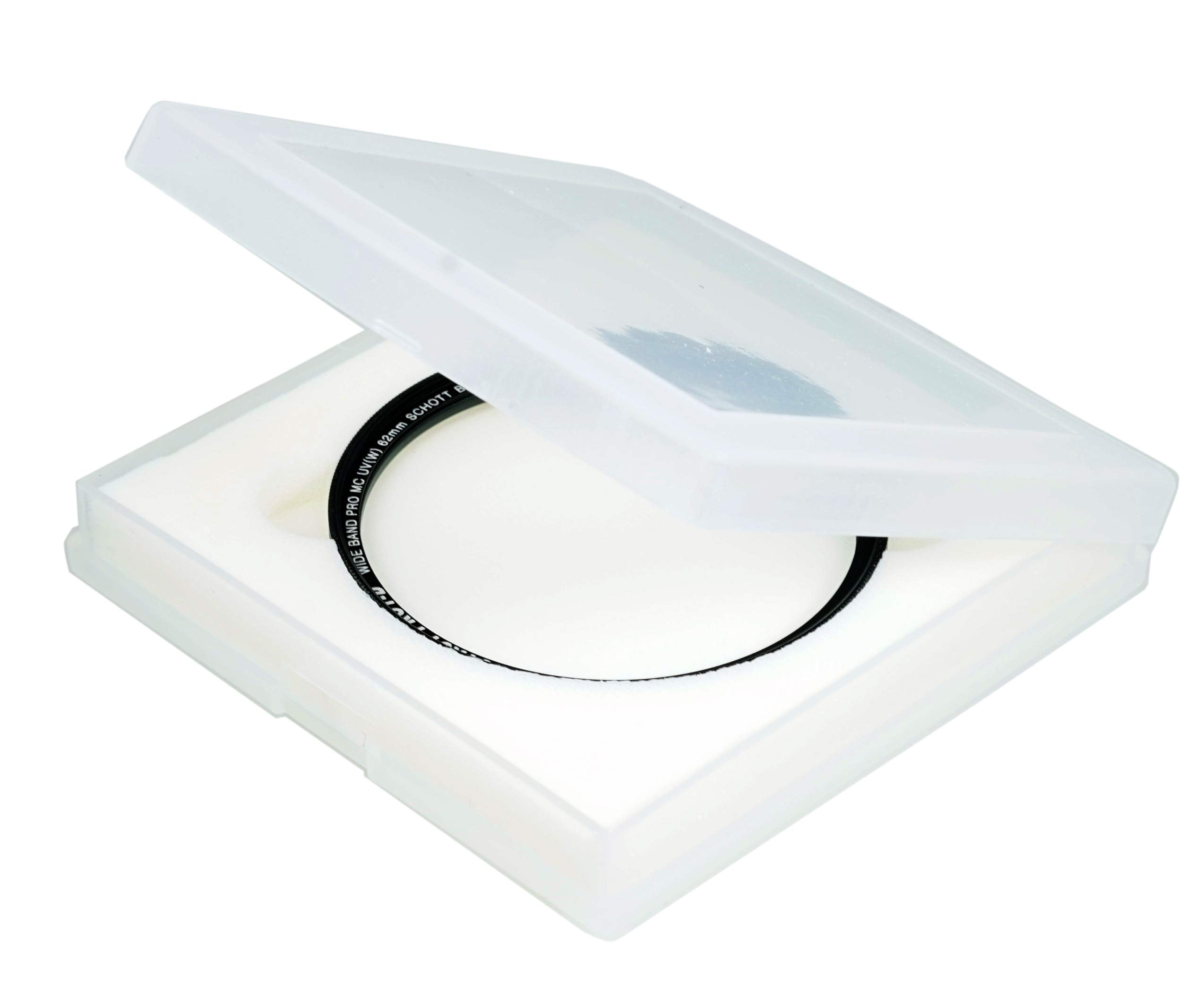 Fotasy 62Mm Ultra Slim Uv Protection Lens Filter, Nano Coatings Mrc Multi Resistant Coating Oil Water Scratch, 16 Layers Multico