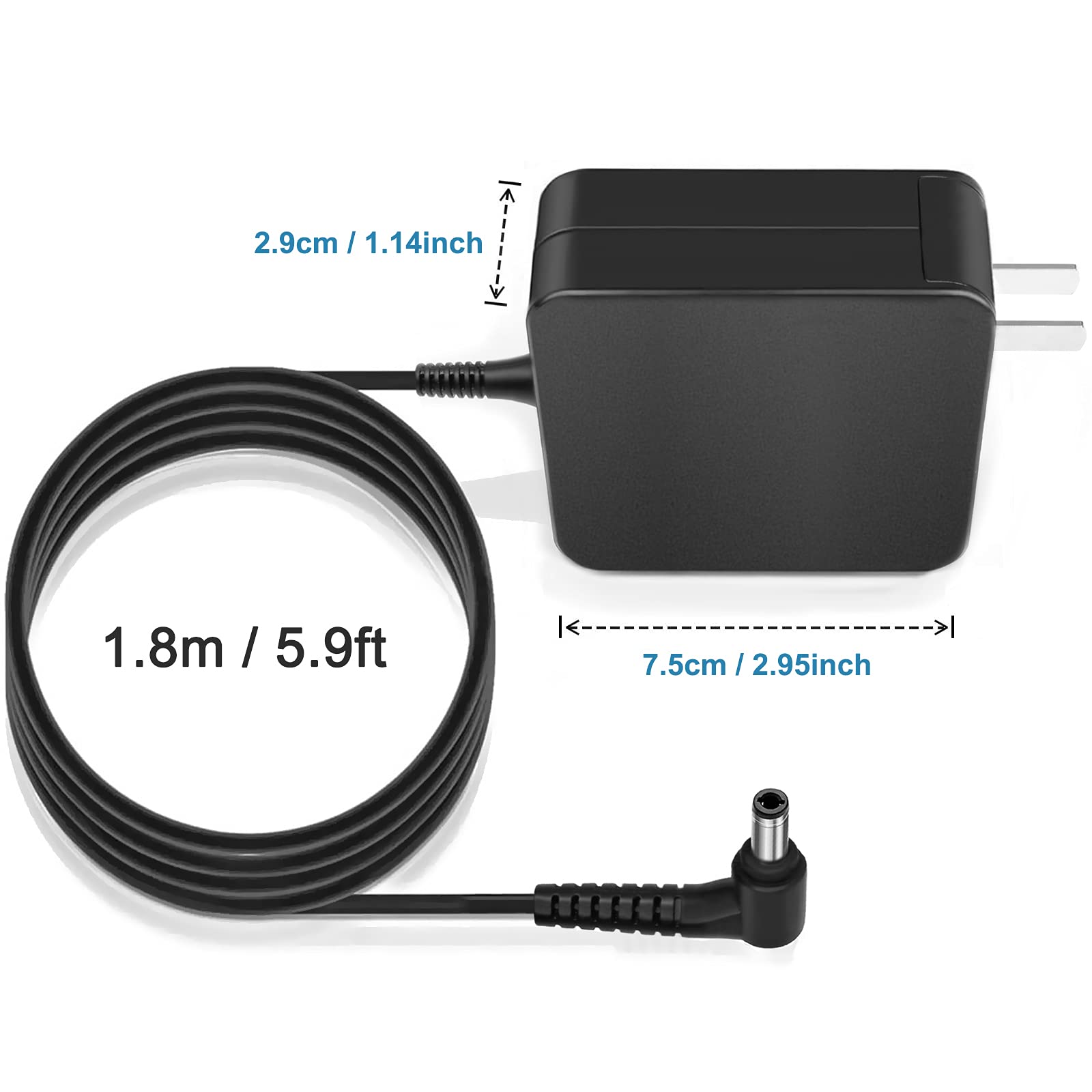 Flgan 65W Charger For Msi Ms 14B3 Ms 1551 Cubi 5 3 Modern 14 15 A10M A10Ras Optix Ag321Cr G24C4 Ps42 Ps63 Coofun Um700 Um350 Beelink Ser3 Ser4 W19 065N1A W19 065N1C