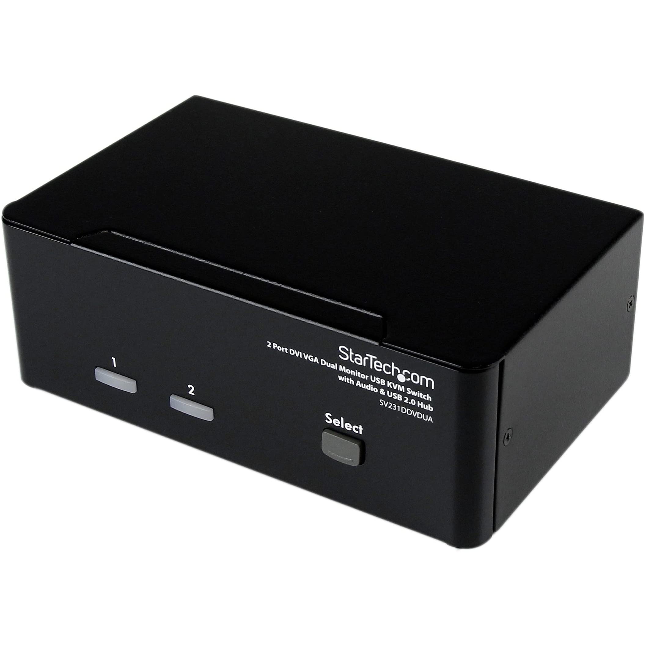 4 PORT DVI VGA DUAL MONITOR KVM SWITCH