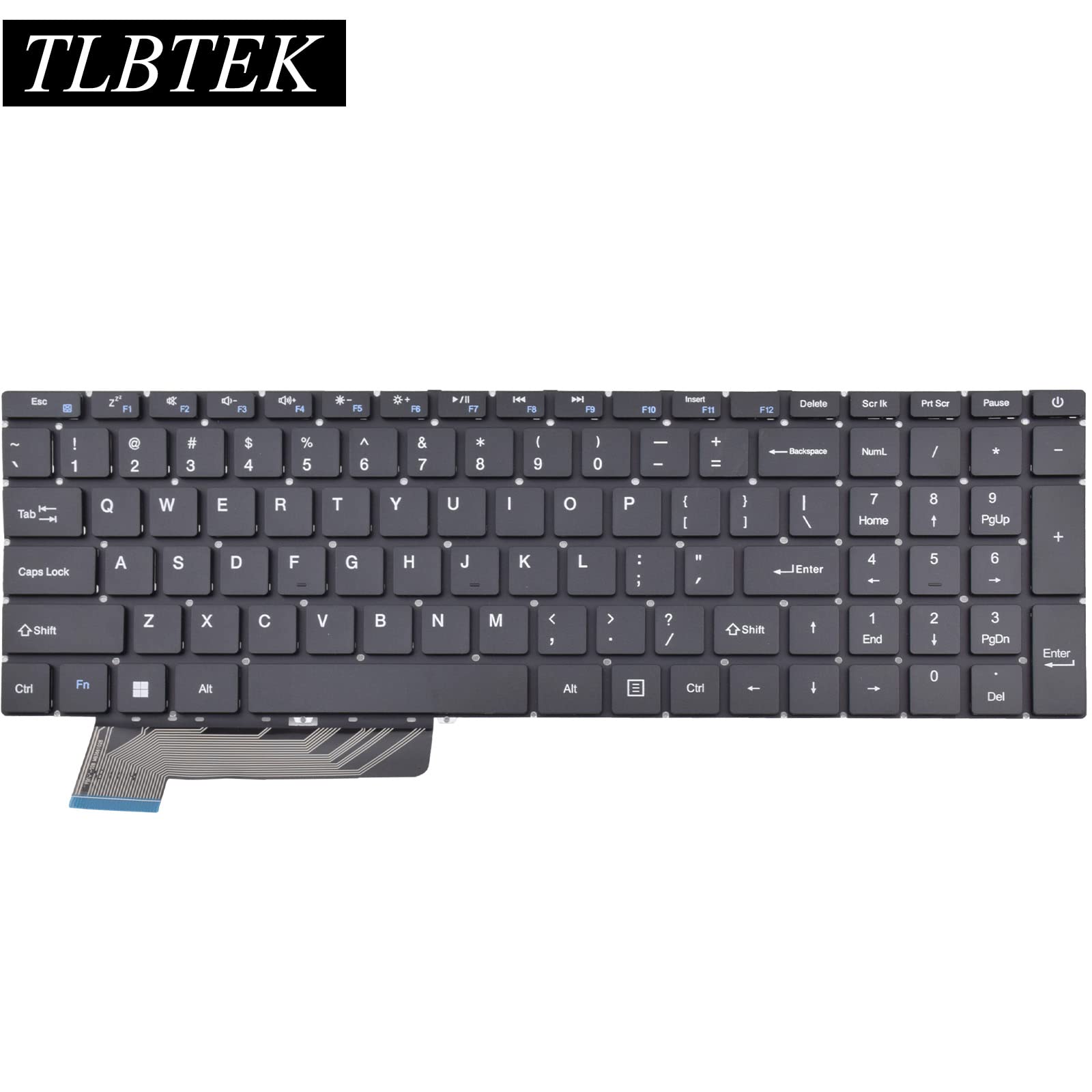 Tlbtek Keyboard Replacement Compatible With Gateway Gwtn156 1 Gwtn156 4 Gwtn156 5 Gwtn156 7 Gwtn156 9 Gwnc31514 Bk Gwtn156 7Bl G