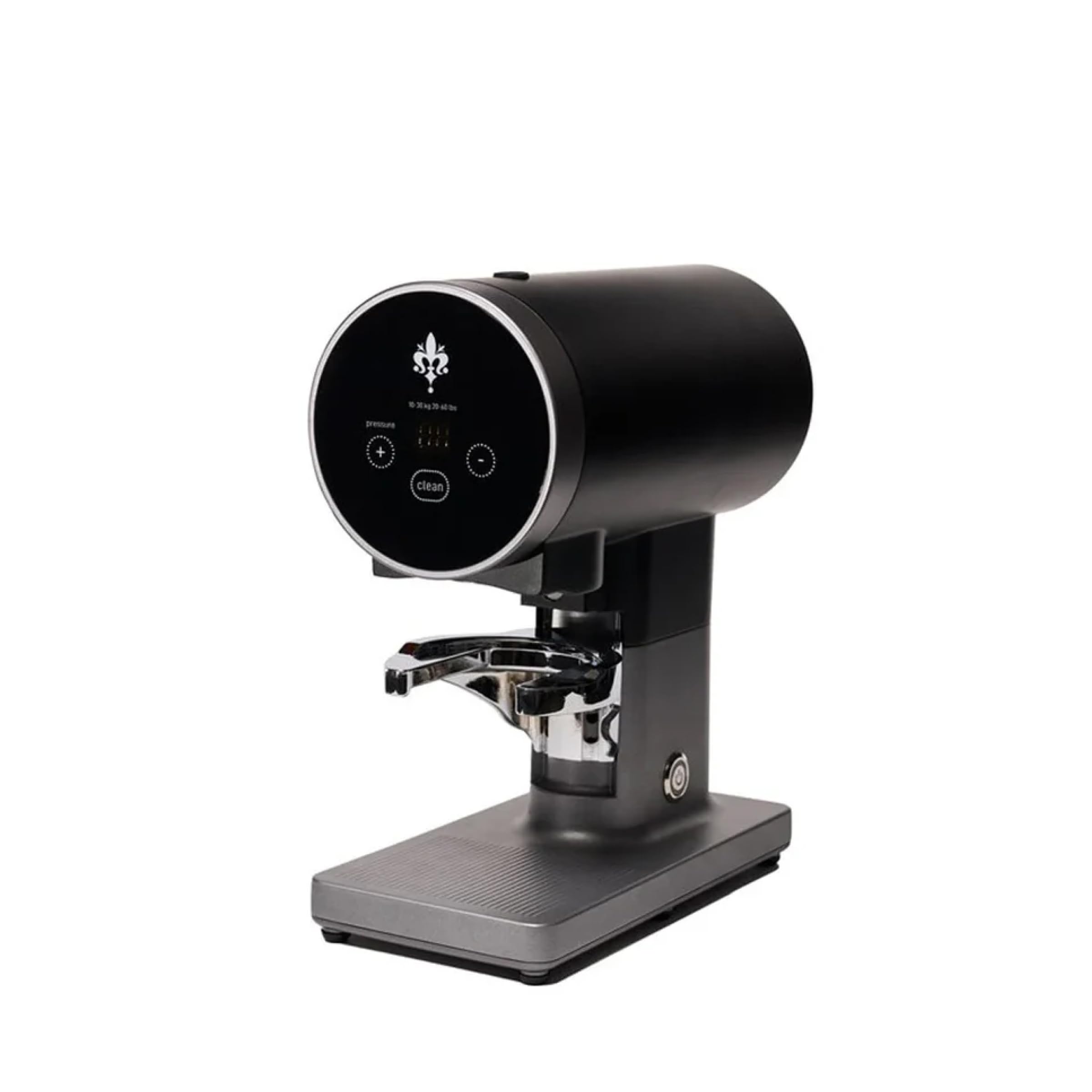 Eureka Disko Automatic Espresso Tamper | 58mm | Portafilter Sensing | Adjustable Tamp Pressure | Black