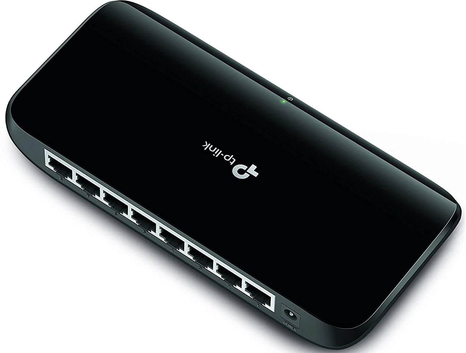 Tp Link 8 Port Gigabit Ethernet Network Switch | Plug And Play | Desktop Or Wall Mount | Plastic Case Ethernet Splitter | Fanles