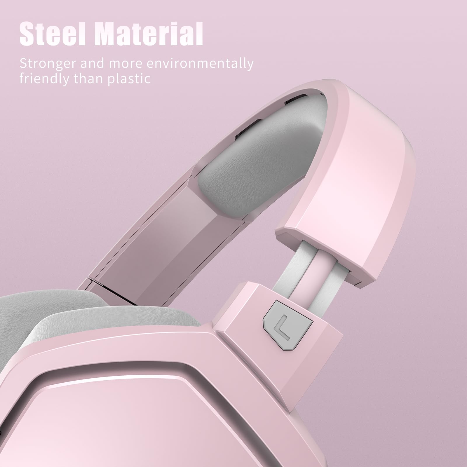 Nubwo G06 Dual Wireless Gaming Headset With Mic For Ps5, Ps4, Pc, Mobile, Switch: 2.4Ghz Wireless + Bluetooth   100 Hr Battery