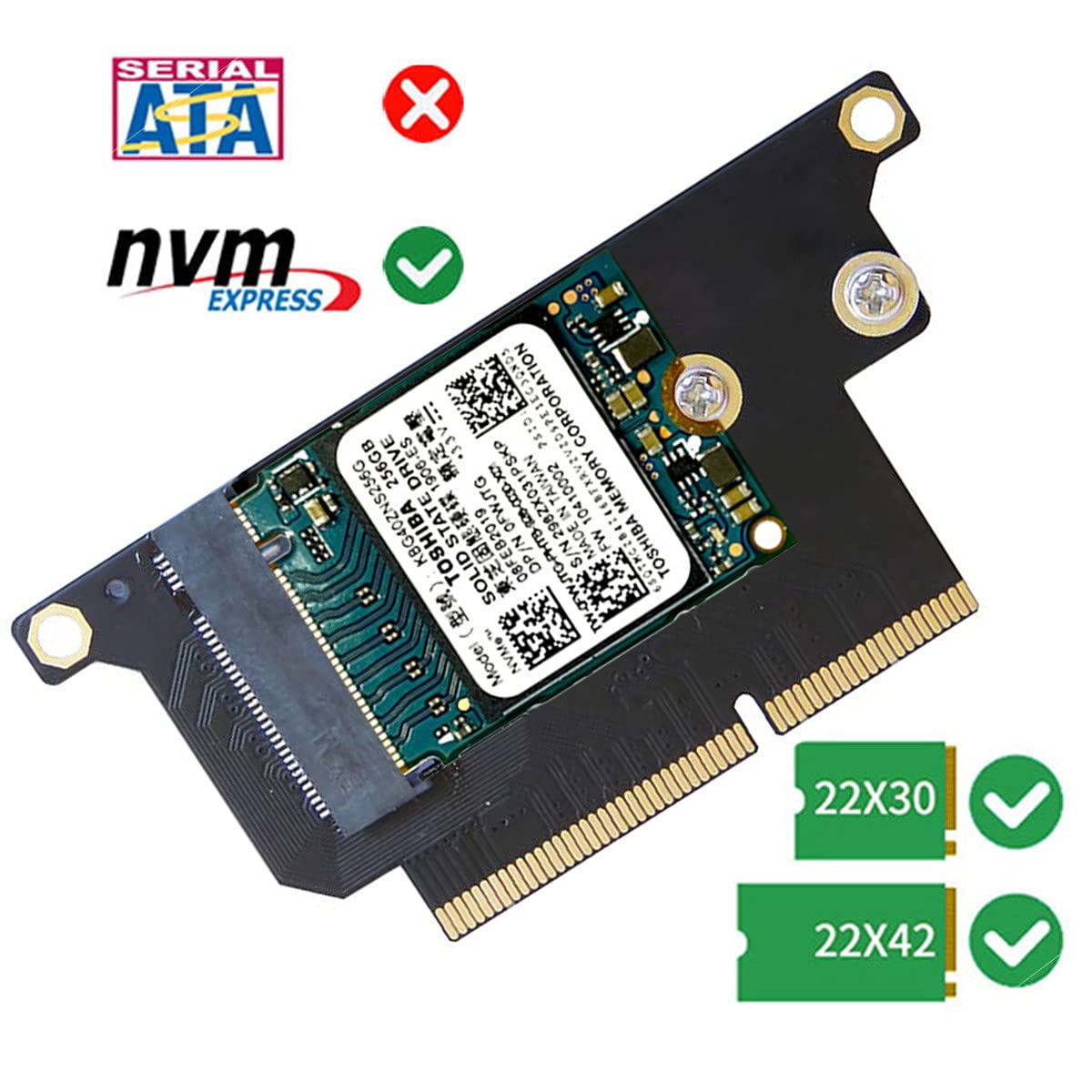 Nfhk M.2 Ngff M Key Nvme Ssd Convert Card Fit For Mac Pro 2016 2017 13'' A1708