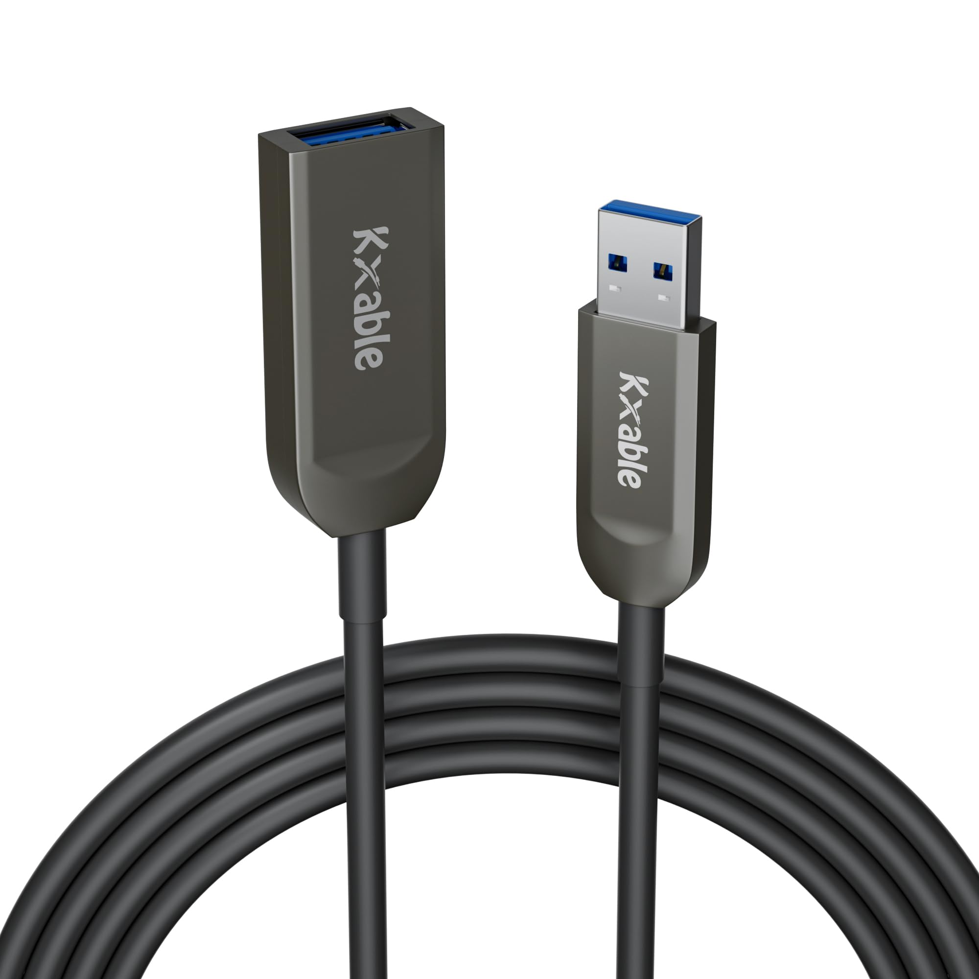 Kxable Usb 3.0 Active Fiber Optical 75 Feet Extension Cable, High Speed 5Gbps Data Transfer, Supports Usb 3.0 & 2.0, Compatible
