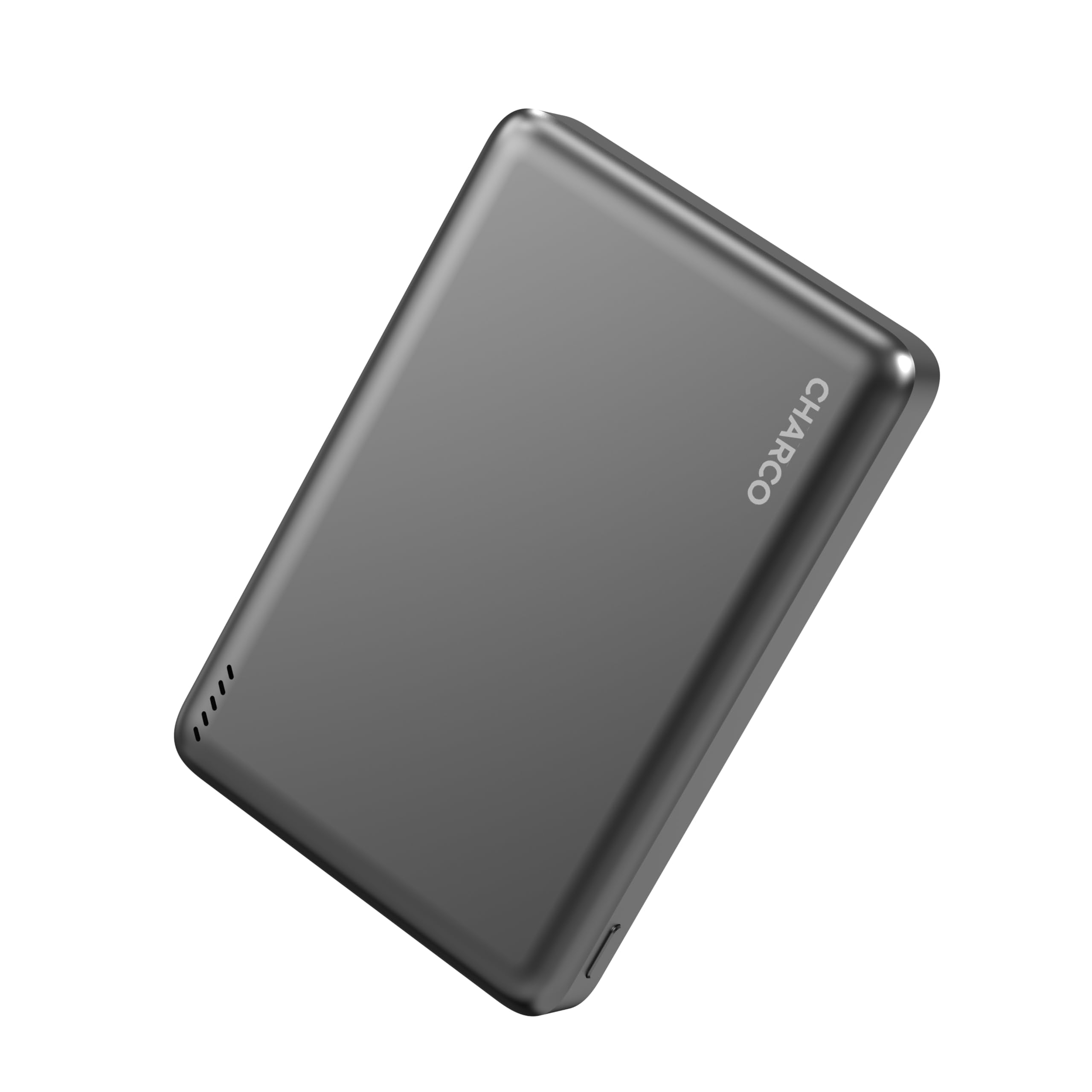 CHARCO Magnetic Power Bank for Magsafe Fast Charging, 10000mAh Wireless Portable Charger with Ultra Slim & Lightweight, Compatib