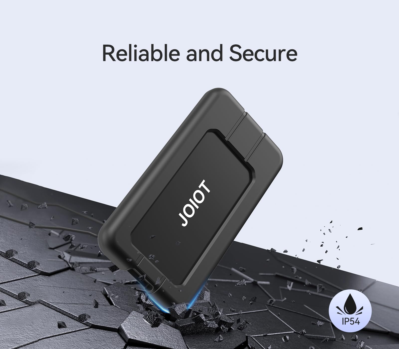 Joiot 1Tb Portable Ssd Up To 2000Mb/S Usb C Usb 3.2 Gen 2X2 External Ssd With Protective Case Shockproof Type C External Solid S