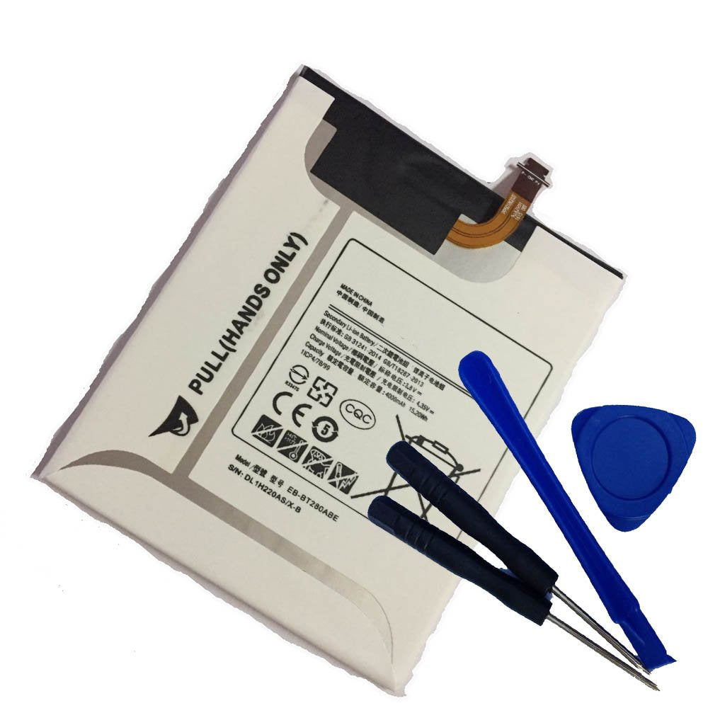 powerforlaptop Tablet Replace Battery + Repair tools for Samsung SM-T280 SM-T285 SM-T287 SM-T280N 8GB 7 Galaxy Tab E 7.0 2016 4G