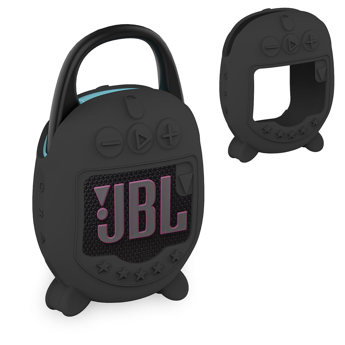 Xegimor Silicone Cover Case Compatible With Jbl Clip 5 Ultra Portable Bluetooth Speaker, Soft Skin Sleeve For Jbl Clip 5 Speaker