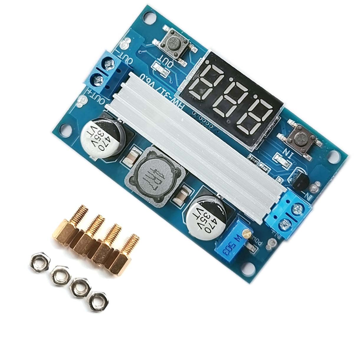 Kiro&Seeu Ltc1871 Boost Power Module High Power Dc Dc 100W Adjustable Output 3.5 35V Step Up Power Supply Converter Module Board