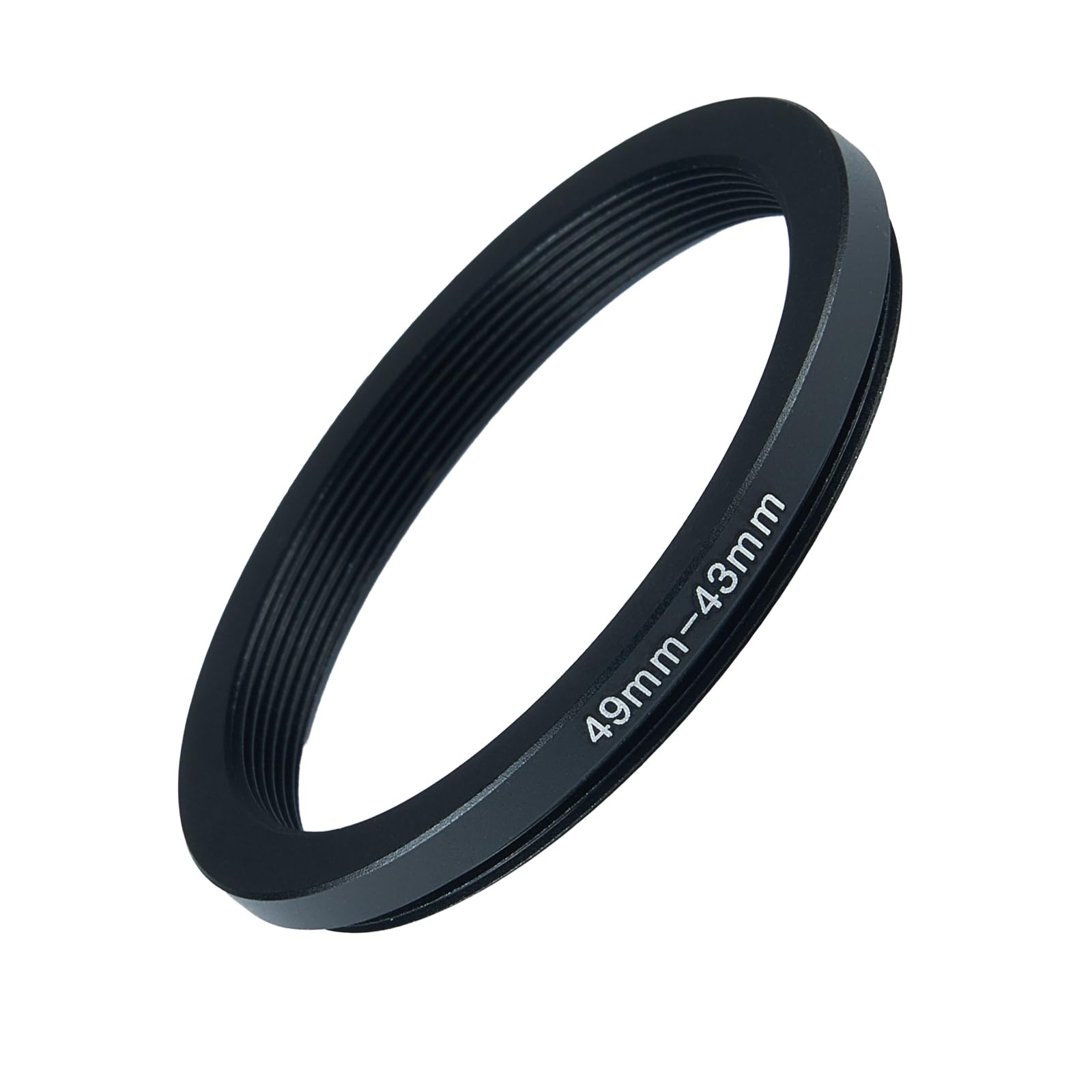 Gznly 49Mm To 43Mm Step Up Adapter Rings Filter Adapter Black Metal Step Down Filter Ring Adapter Compatible With All Brand Uv C