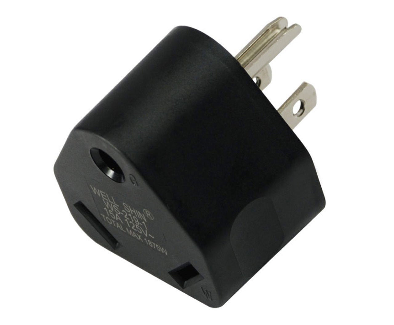 Conntek 14101 15A To Tt 30R Rv Plug Adapter , Black