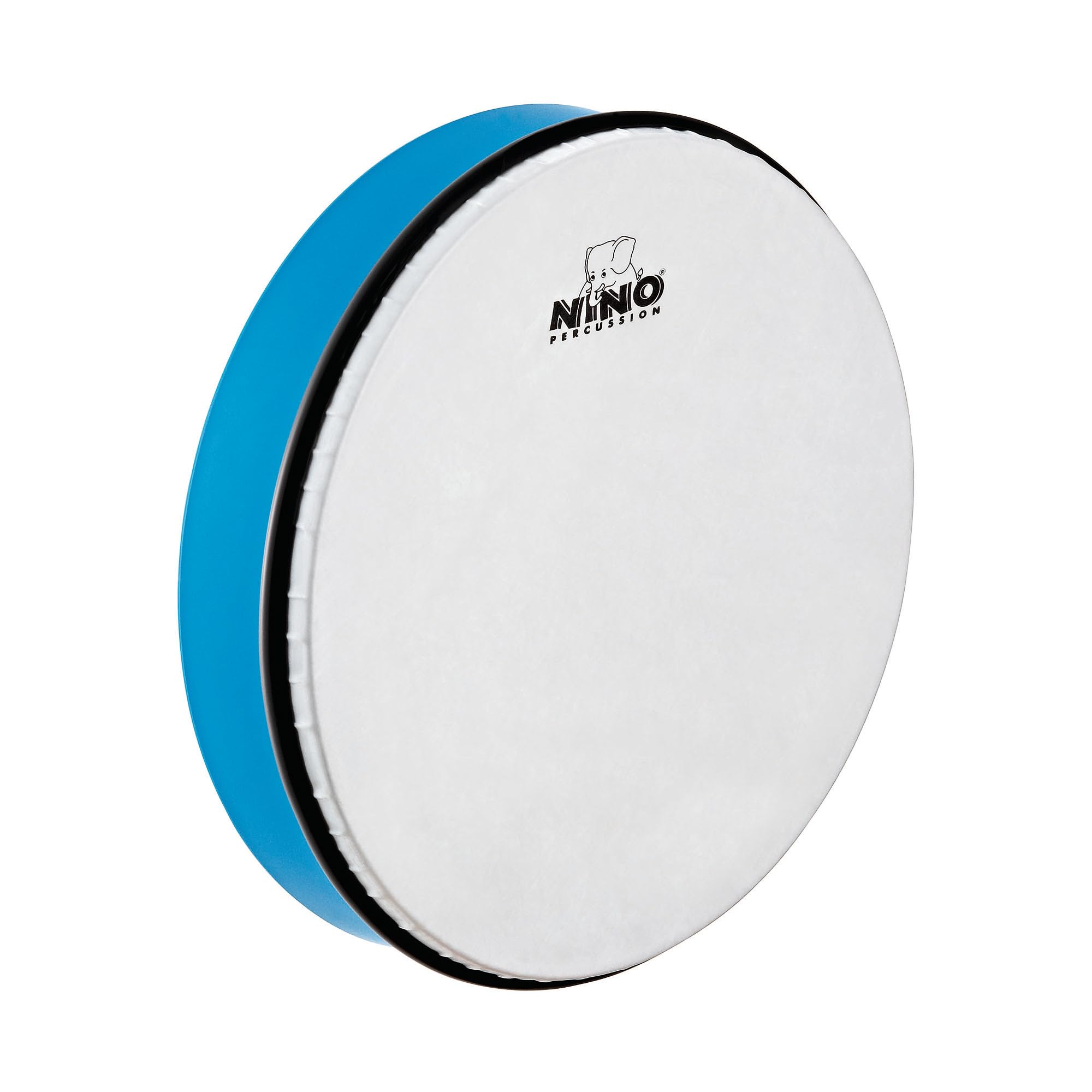 Nino Percussion Nino6Sb 12Inch Abs Plastic Hand Drum With Synthetic Head, Sky Blue