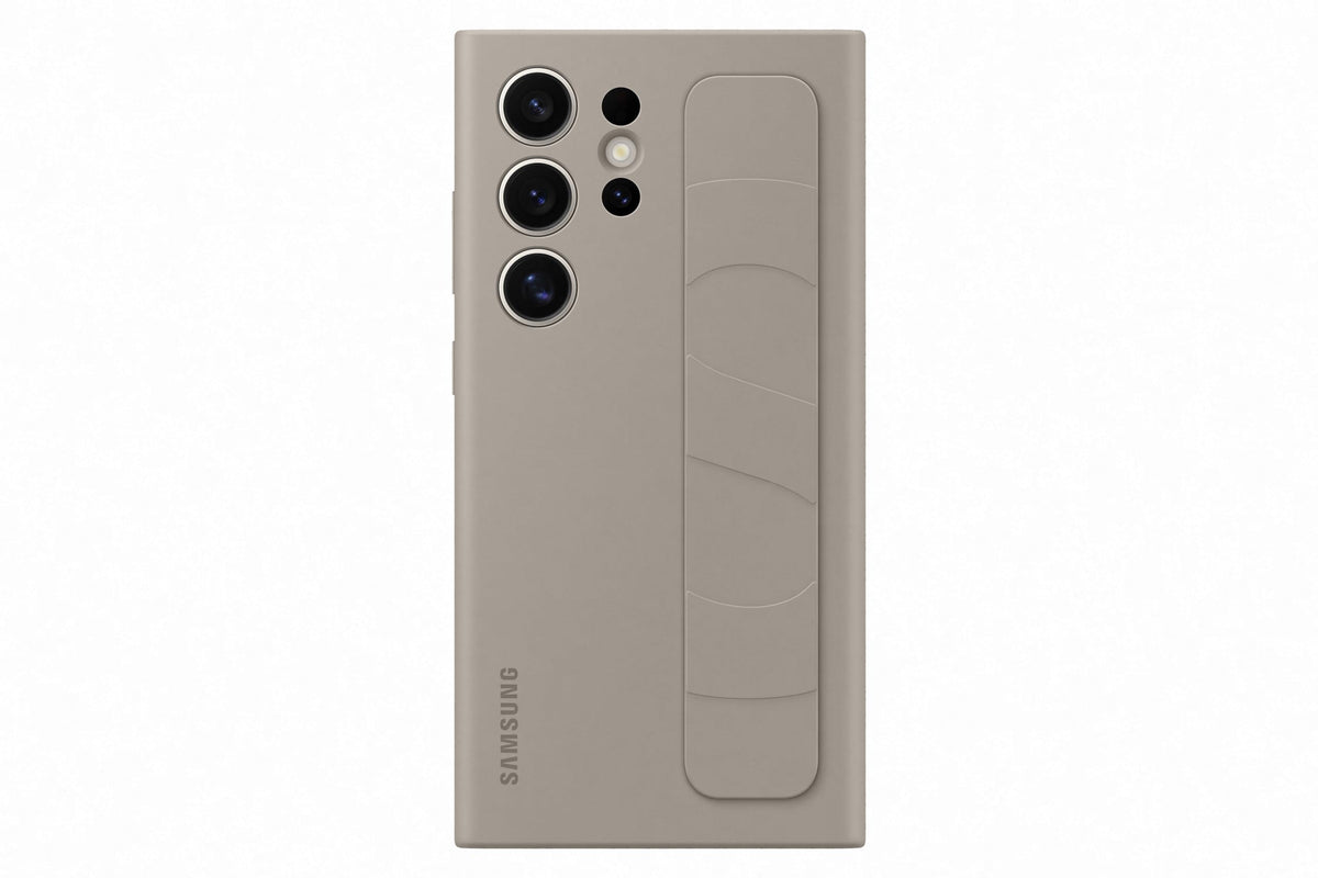 Samsung Galaxy Official S24 Ultra Standing Grip Case, Taupe, Anlass