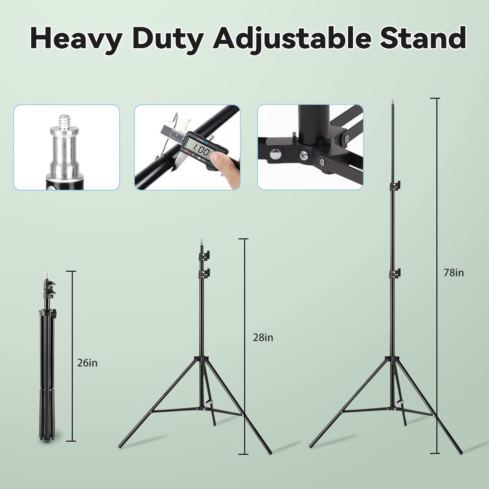 Softbox Lighting Kit, Skytex Continuous Photography Lighting Kit With 2X20X28In Octa Soft Box | 2X 135W 2700 6400K E27 Led Bulb,