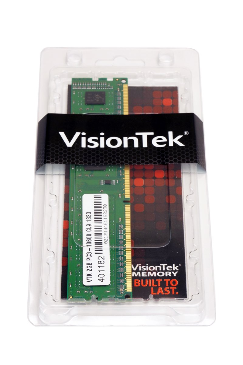 Visiontek 2Gb Ddr3 1333 Mhz (Pc 10600) Cl9 Dimm, Desktop Memory   900378