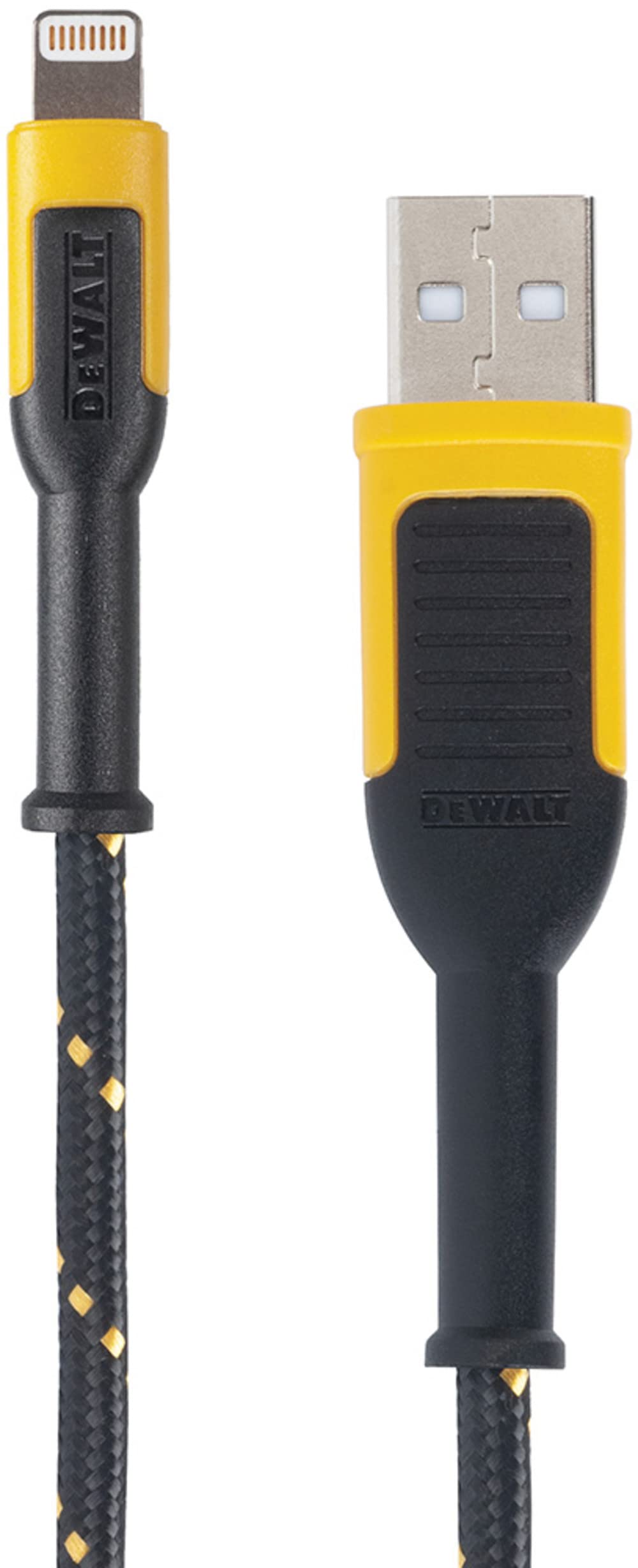 Dewalt Phone Charger Lightning Reinforced Braided Cable 6