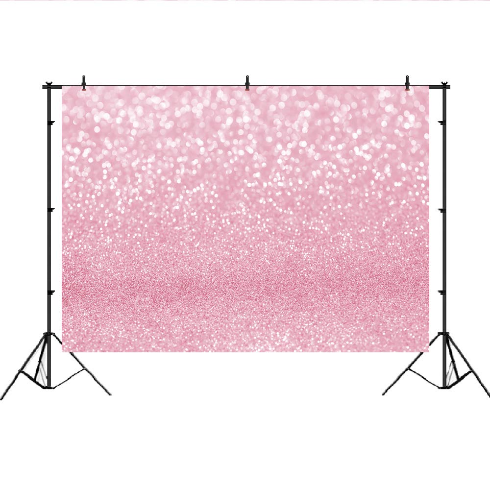 Lofaris Pink Bokeh Photography Backdrop Shinny Spots Sparkle Abstract Halos Background Newborn Baby Shower Birthday Party Decora