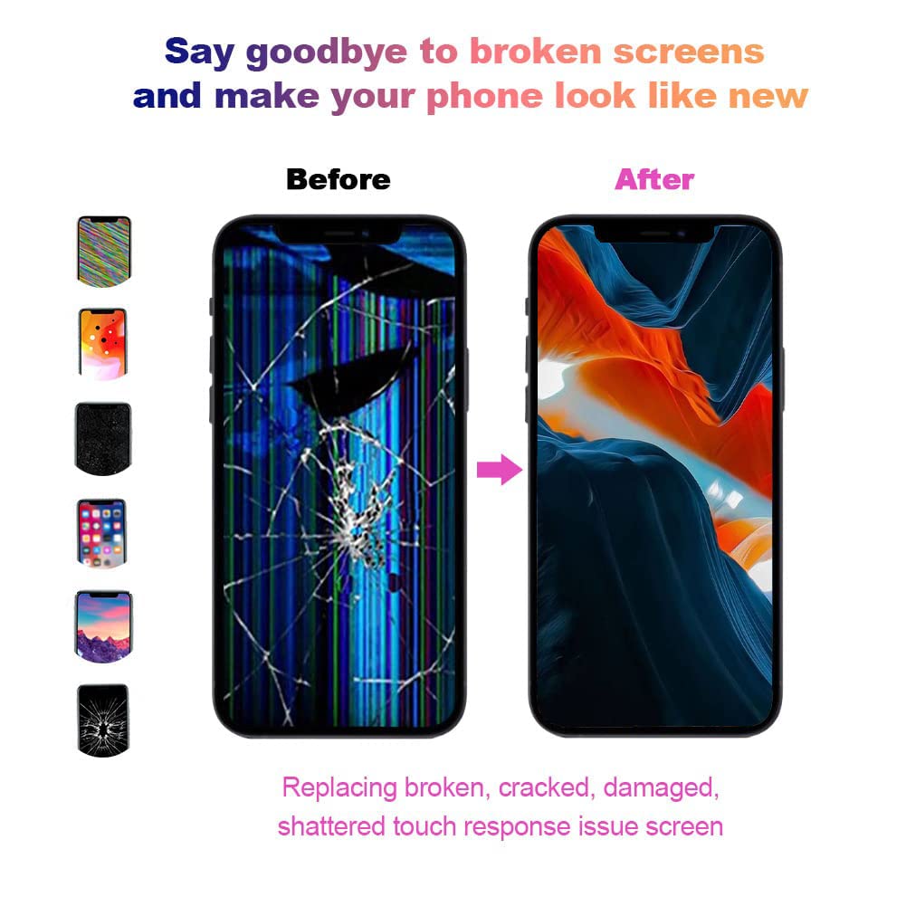 For Iphone 11 Pro Screen Replacement, 3D Touch & Lcd Display Digitizer Assembly Screen,Compatible With A2160, A2217, A2215, With