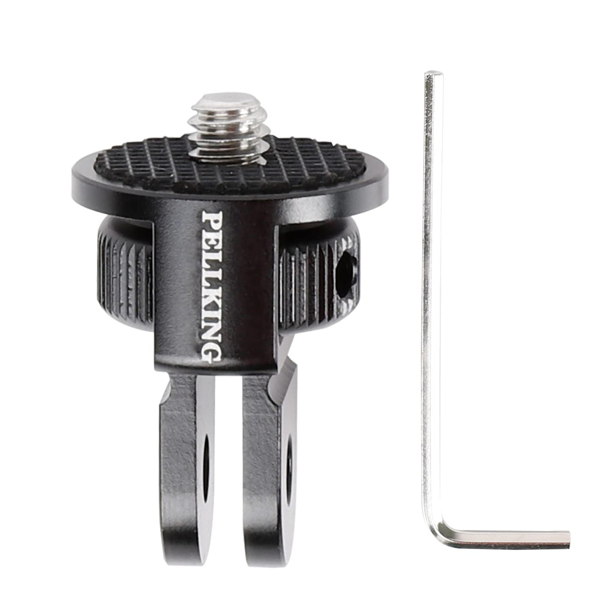 Pellking 1/4' Adapter Screw Head Camera Mount, Cnc Aluminum Alloy Tripod Conversion Adapter For Insta360 One X4 X3 X2 X/Dji Pocket 2/Gopro Camera Accessories