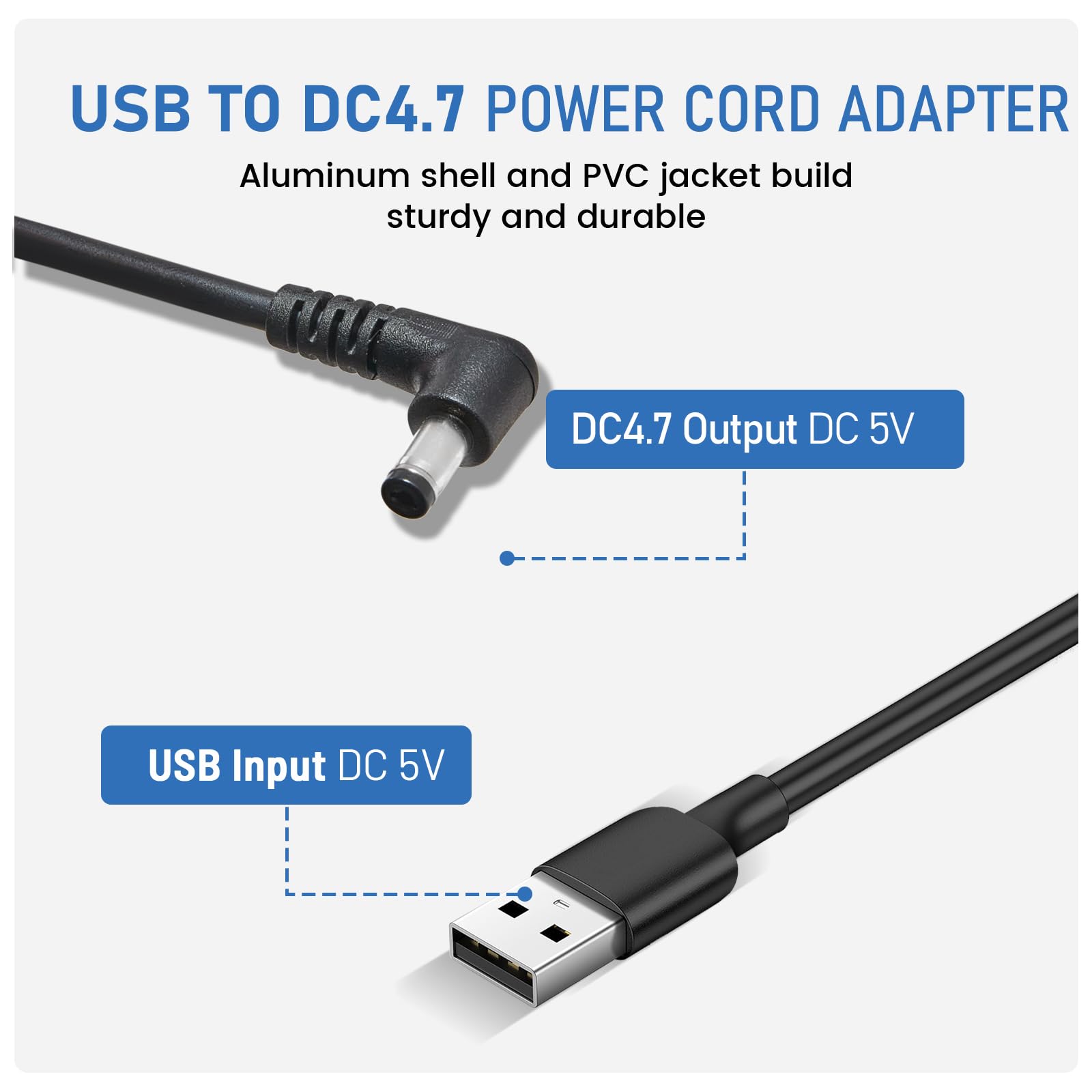 Anina 3.2Ft Usb Power Cord Cable 5 Volt Charger Connector For Sirius Xm Radios Receiver For Sxvd1(A), Xdpiv1, Xdpiv2, Sdpiv1, Xa