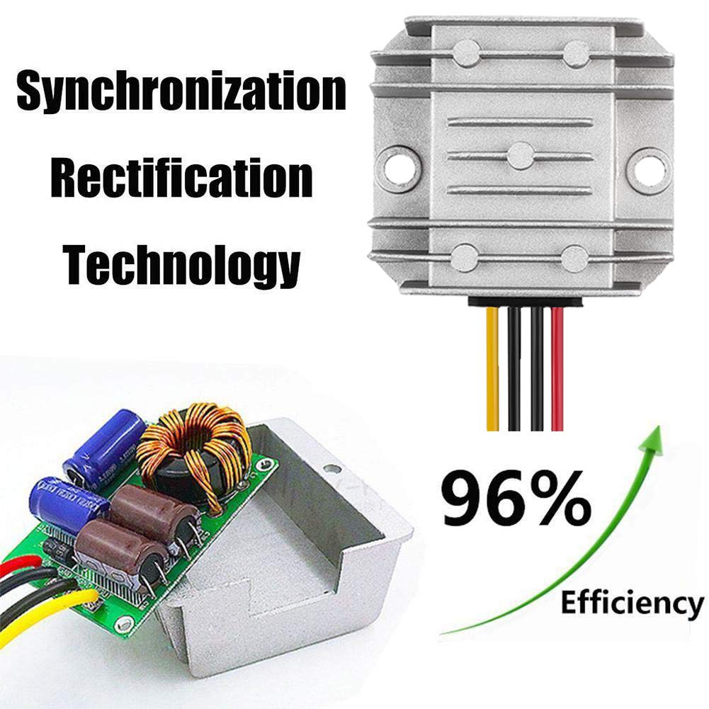 Homelylife Dc 24V Step Down To 12V 10A 120W Dc Dc Converter Regulator Waterproof Voltage Buck Converter Reducer Module Transform