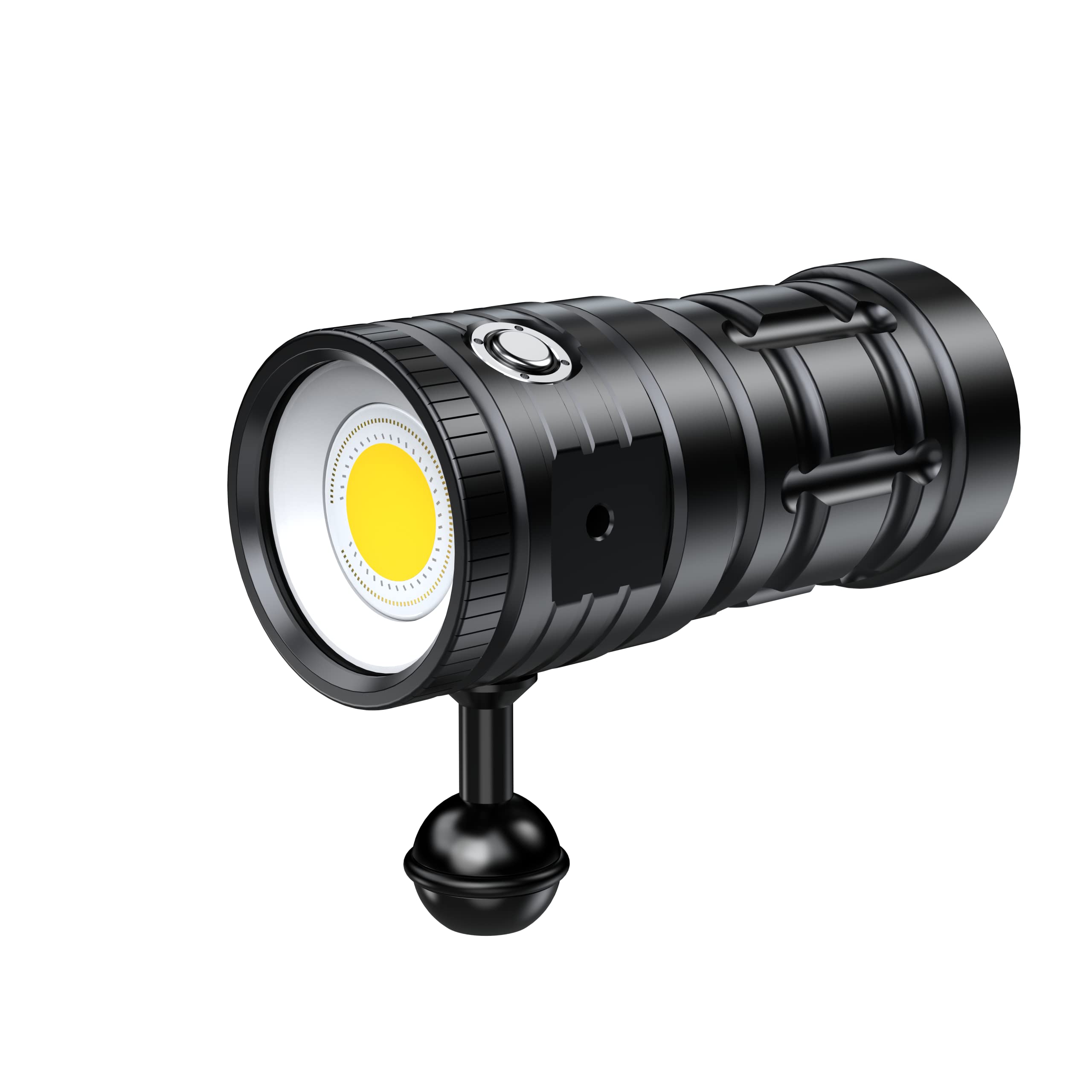 Dive Light for Underwater Photography, 10000 Lumens Super Bright Diving Flashlight, 100M Waterproof Underwater Video Light with 