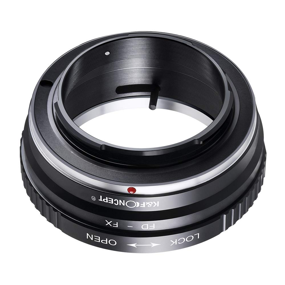 K&F Concept Lens Mount Adapter Canon Fd Lens To Fujifilm Fx Mount Mirrorless Camera Adapter