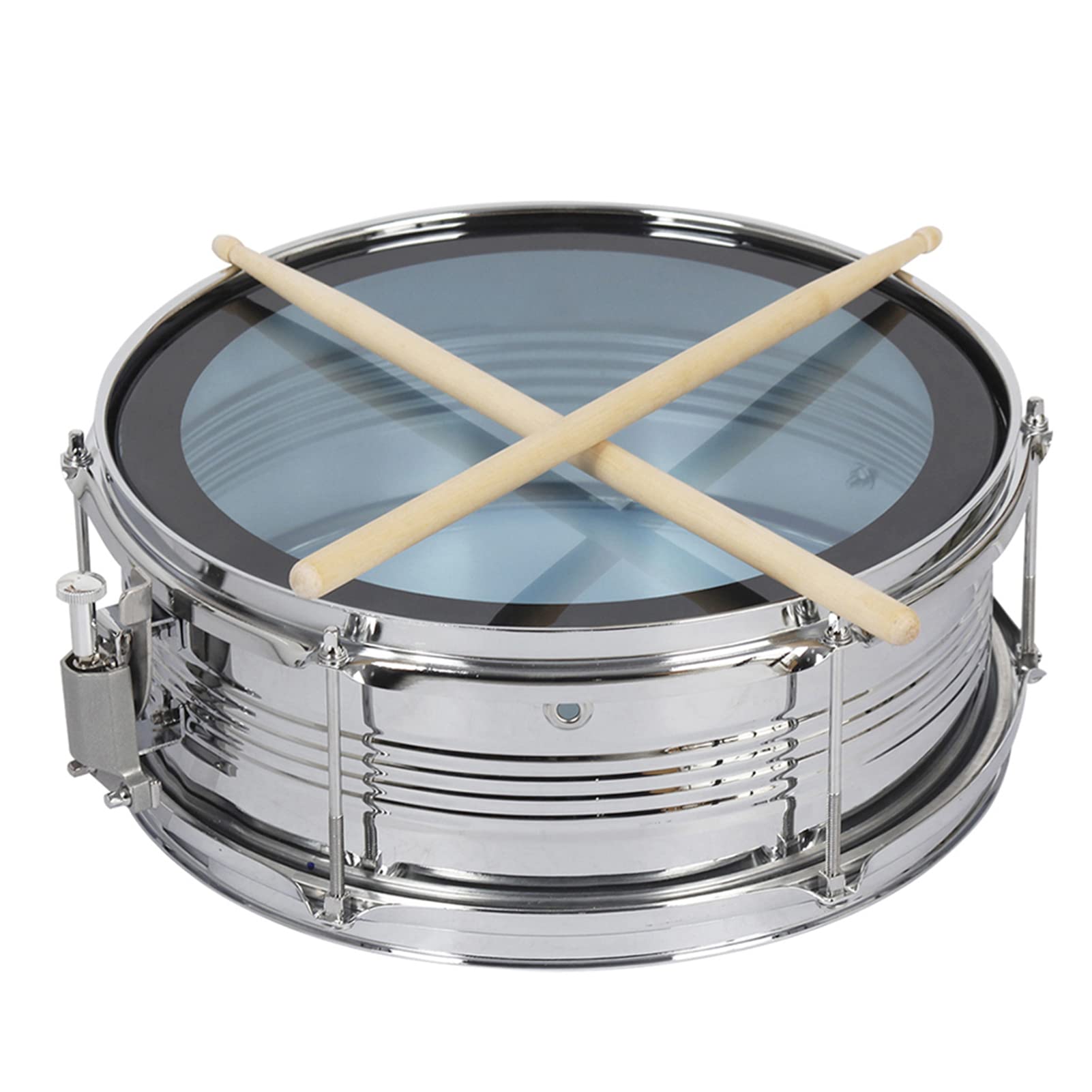 Ubersweet 14inch Snare Drum Kit Stainl Steel Drum Body Pvc Drum Head Wi Drum Bag Strap Drumsti S Drumsti Bag Drum Damper Gel Pads_