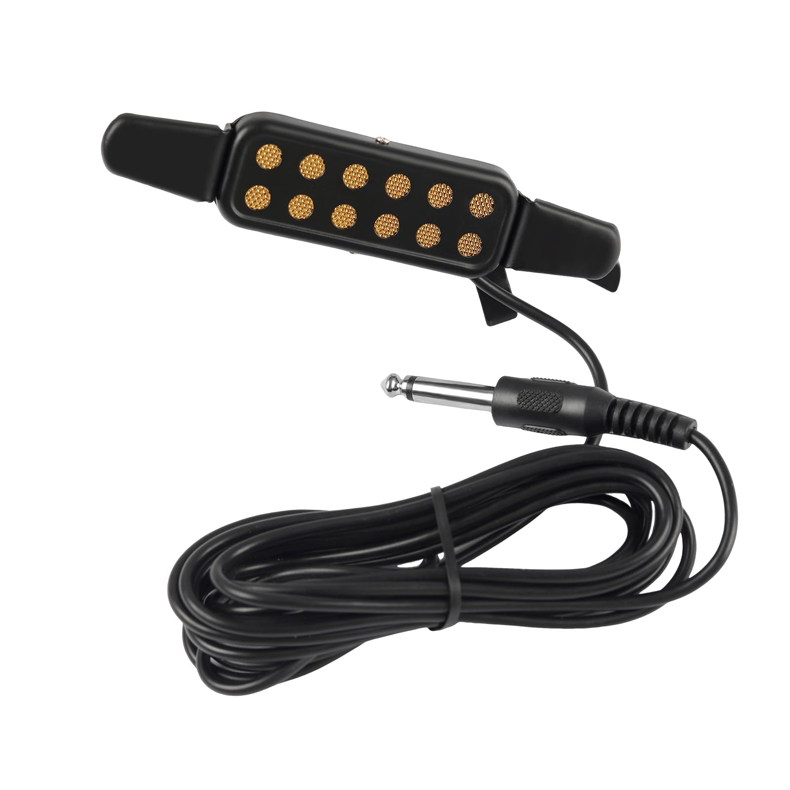 GOGHOST Clip-On Guitar Pickup for Steel-String (Not for Classical) Acoustic Guitar Pickups for 38-42 in Electric Pick Up Transdu