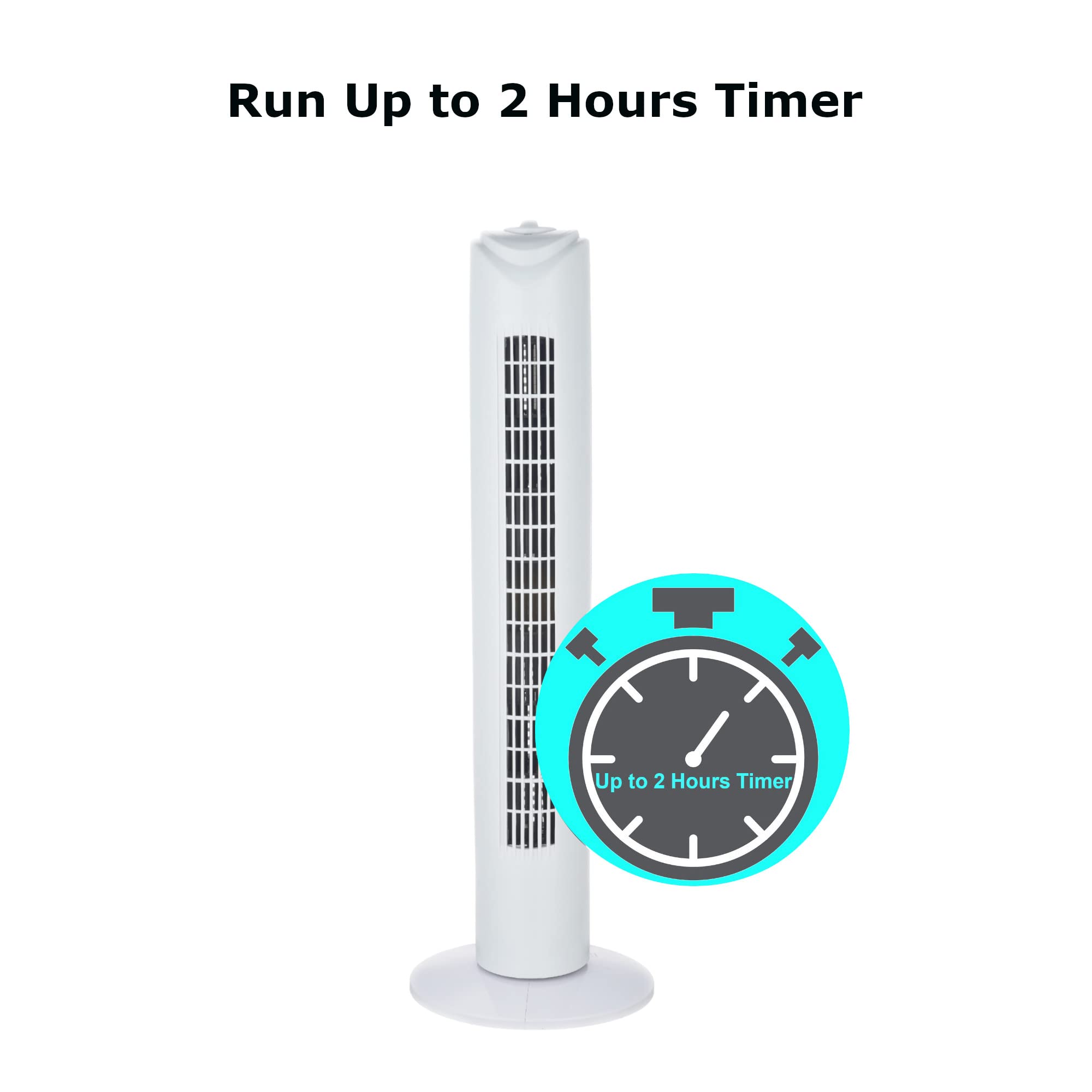 Optimus F 8449Wh F Indoor Plug In Fan, Household, White