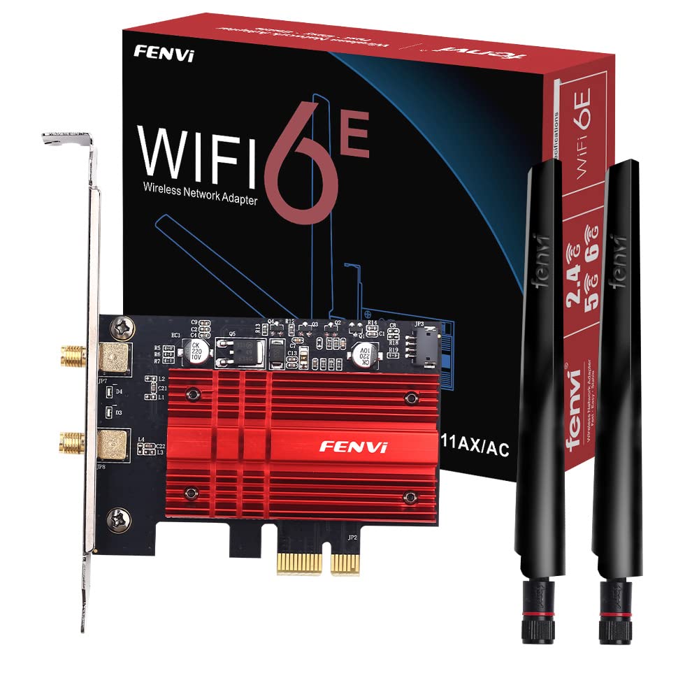 Wifi 6E Ax210 Pci E Wifi Card Bt5.2 160Mhz Tri Band Expands Wifi Into 6Ghz/5Ghz/2.4Ghz 5400Mbps Gigabit Ax210Ngw Desktop Pc Pcie